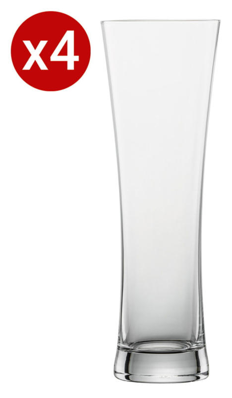 SCHOTT ZWIESEL 4-tlg. Weizenbiergläser Set BEER BASIC