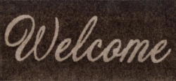Kleen-Tex Fußmatte Welcome brown