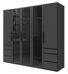 Ti´me Drehtürenschrank 5-trg. LEVEL 36 BLACK E
