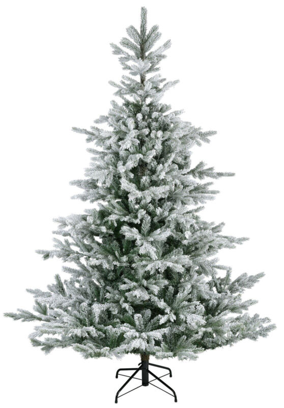 Everlands Künstlicher Weihnachtsbaum Grandis Fir beschneit 180cm