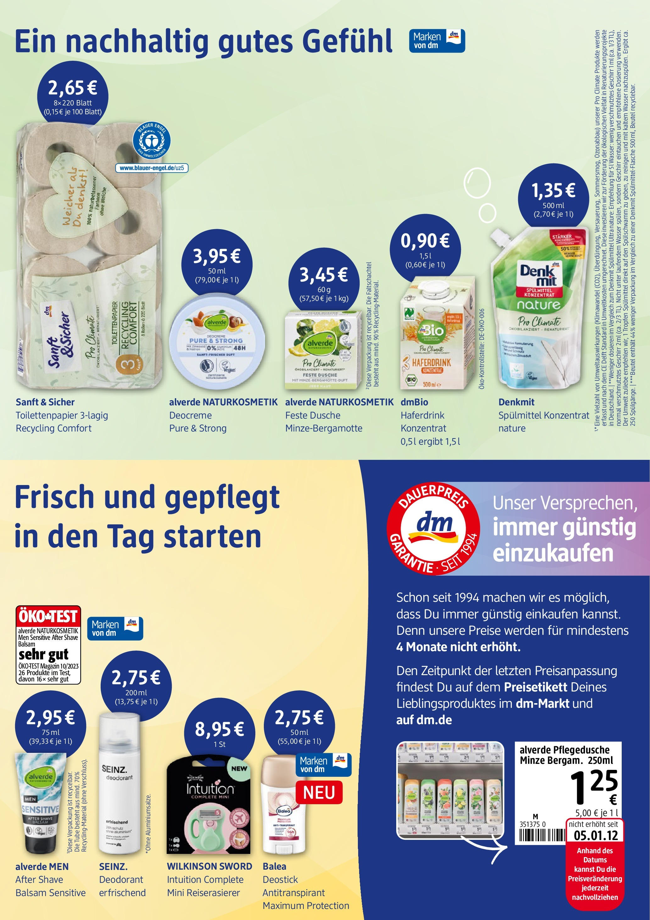 dm drogerie - dm: Gemeinsam Neues entdecken (ab 14.05.2025) zum Blättern | Seite: 4 | Produkte: Duft, Antitranspirant, Shower Gel, Toilettenpapier