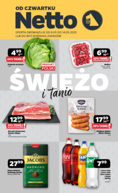 Pogląd oferty "Netto - NETTO T19B ważne do 14.05" - ważna od 07.05.2025