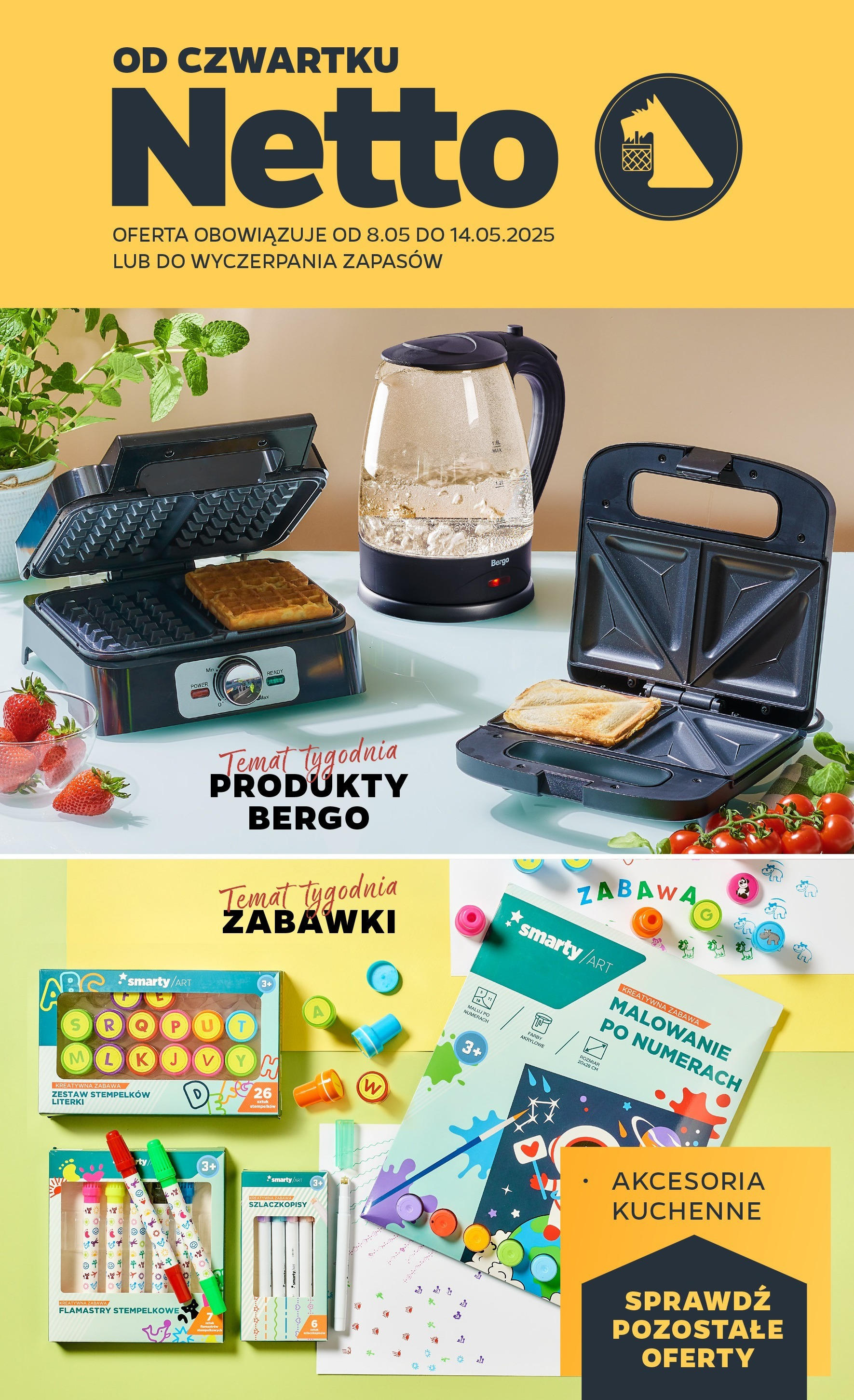 Netto gazetka od 08.05.2025 | Promocje | Strona: 18 | Produkty: Farby akrylowe Netto gazetka od 08.05.2025 - Aktualne promocje | Strona: 18 | Produkty: Farby akrylowe