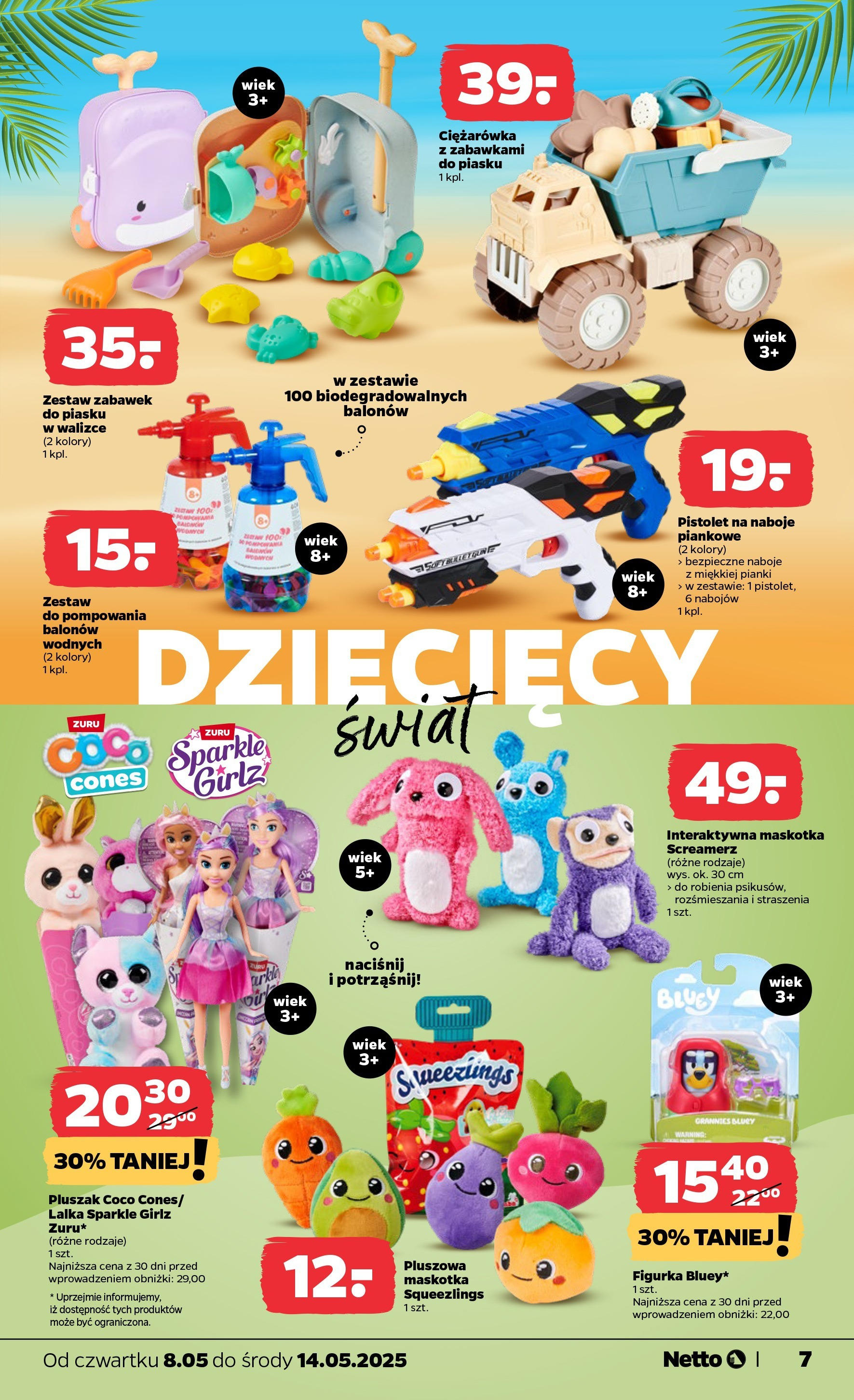 Netto gazetka od 08.05.2025 | Promocje | Strona: 24 | Produkty: Naciśnij, Lalka, Pianki Netto gazetka od 08.05.2025 - Aktualne promocje | Strona: 24 | Produkty: Naciśnij, Lalka, Pianki