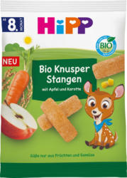 HiPP Babysnack Knusperstangen mit Apfel & Karotte ab dem 8. Monat