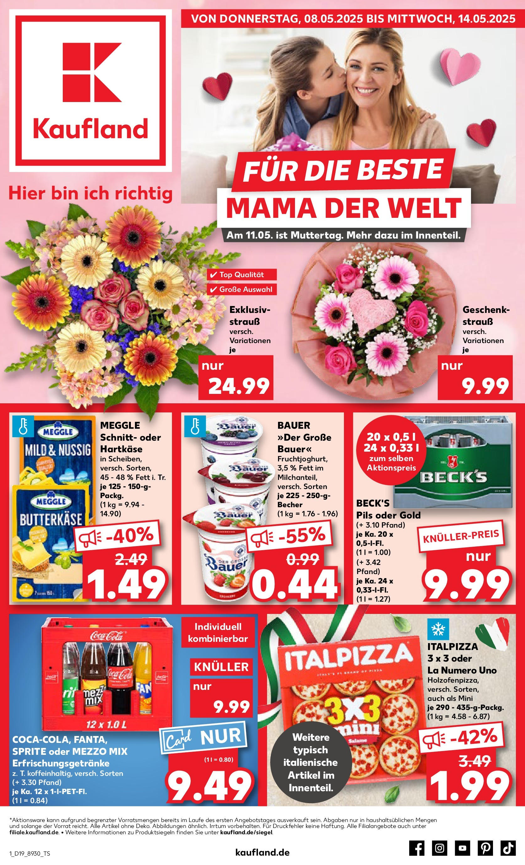 Kaufland - Kaufland: Wochenangebote (ab 07.05.2025) » Angebote Online | Seite: 1 | Produkte: Top, Mezzo mix, Pizza, Oder mezzo mix Kaufland - Kaufland: Wochenangebote (ab 07.05.2025) » Angebote Online zum Blättern | Seite: 1 | Produkte: Top, Mezzo mix, Pizza, Oder mezzo mix