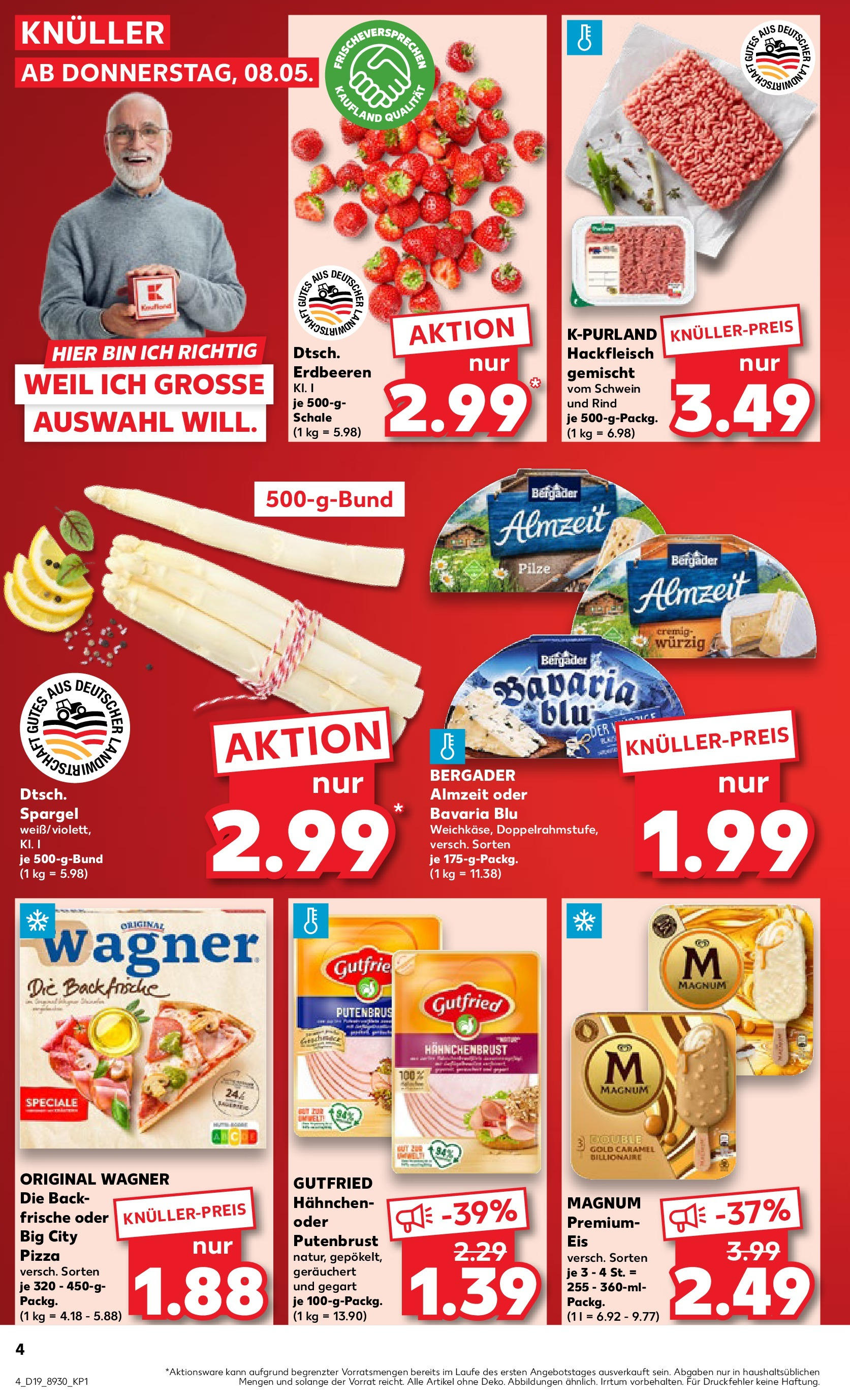 Kaufland - Kaufland: Regio-Wochen (ab 07.05.2025) » Angebote Online | Seite: 6 | Produkte: Spargel, Pizza, Erdbeeren, Hackfleisch Kaufland - Kaufland: Regio-Wochen (ab 07.05.2025) » Angebote Online zum Blättern | Seite: 6 | Produkte: Spargel, Pizza, Erdbeeren, Hackfleisch