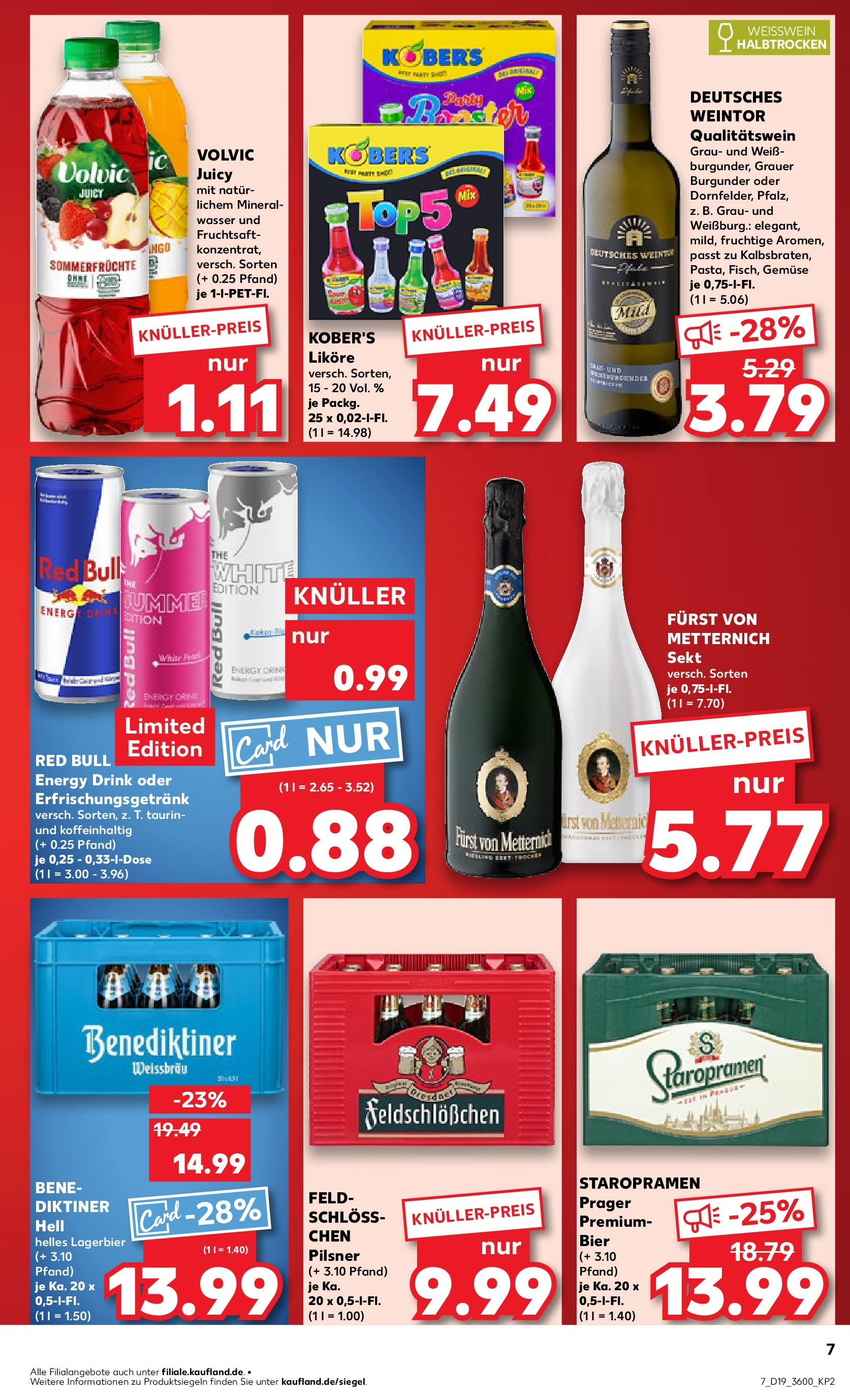 Kaufland - Kaufland: Wochenangebote (ab 07.05.2025) » Angebote Online | Seite: 7 | Produkte: Furst von metternich, Mineralwasser, Benediktiner hell, Gemüse Kaufland - Kaufland: Wochenangebote (ab 07.05.2025) » Angebote Online zum Blättern | Seite: 7 | Produkte: Furst von metternich, Mineralwasser, Benediktiner hell, Gemüse