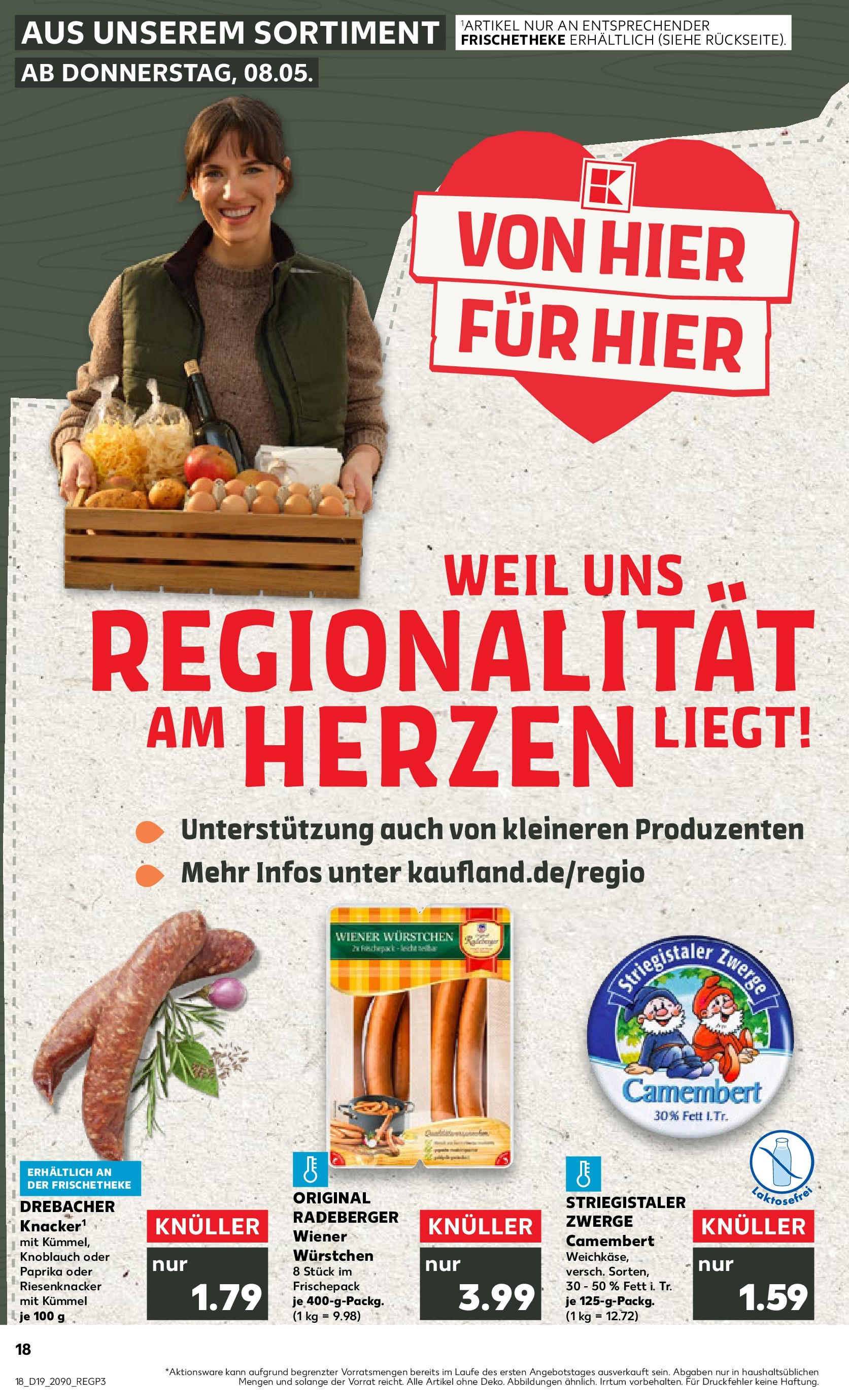 Kaufland - Kaufland: Wochenangebote (ab 07.05.2025) » Angebote Online | Seite: 18 | Produkte: Wiener wurstchen, Paprika, Knoblauch Kaufland - Kaufland: Wochenangebote (ab 07.05.2025) » Angebote Online zum Blättern | Seite: 18 | Produkte: Wiener wurstchen, Paprika, Knoblauch