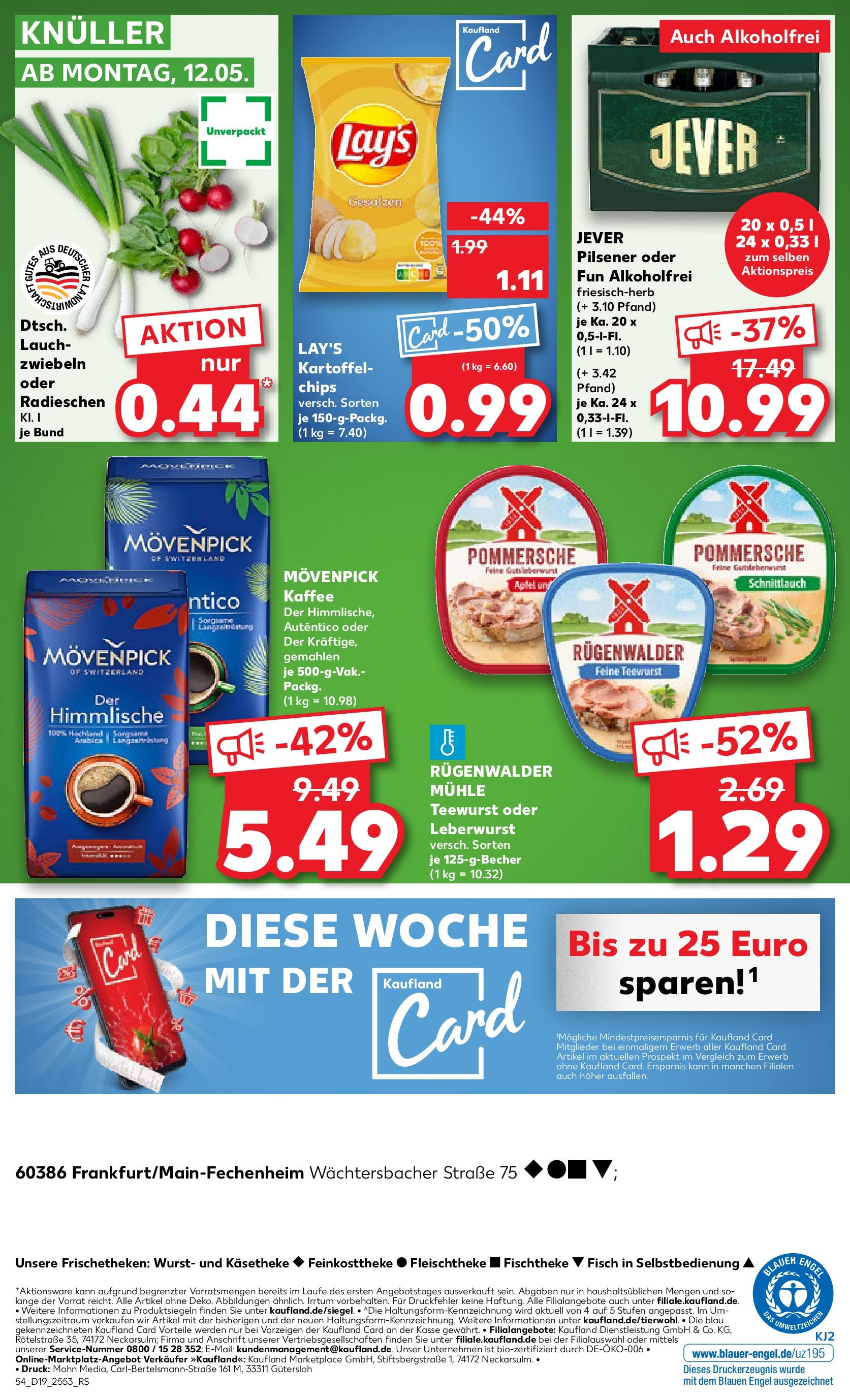 Kaufland - Kaufland: Wochenangebote (ab 07.05.2025) » Angebote Online | Seite: 54 | Produkte: Äpfel, Fisch, Movenpick kaffee, Chips Kaufland - Kaufland: Wochenangebote (ab 07.05.2025) » Angebote Online zum Blättern | Seite: 54 | Produkte: Äpfel, Fisch, Movenpick kaffee, Chips