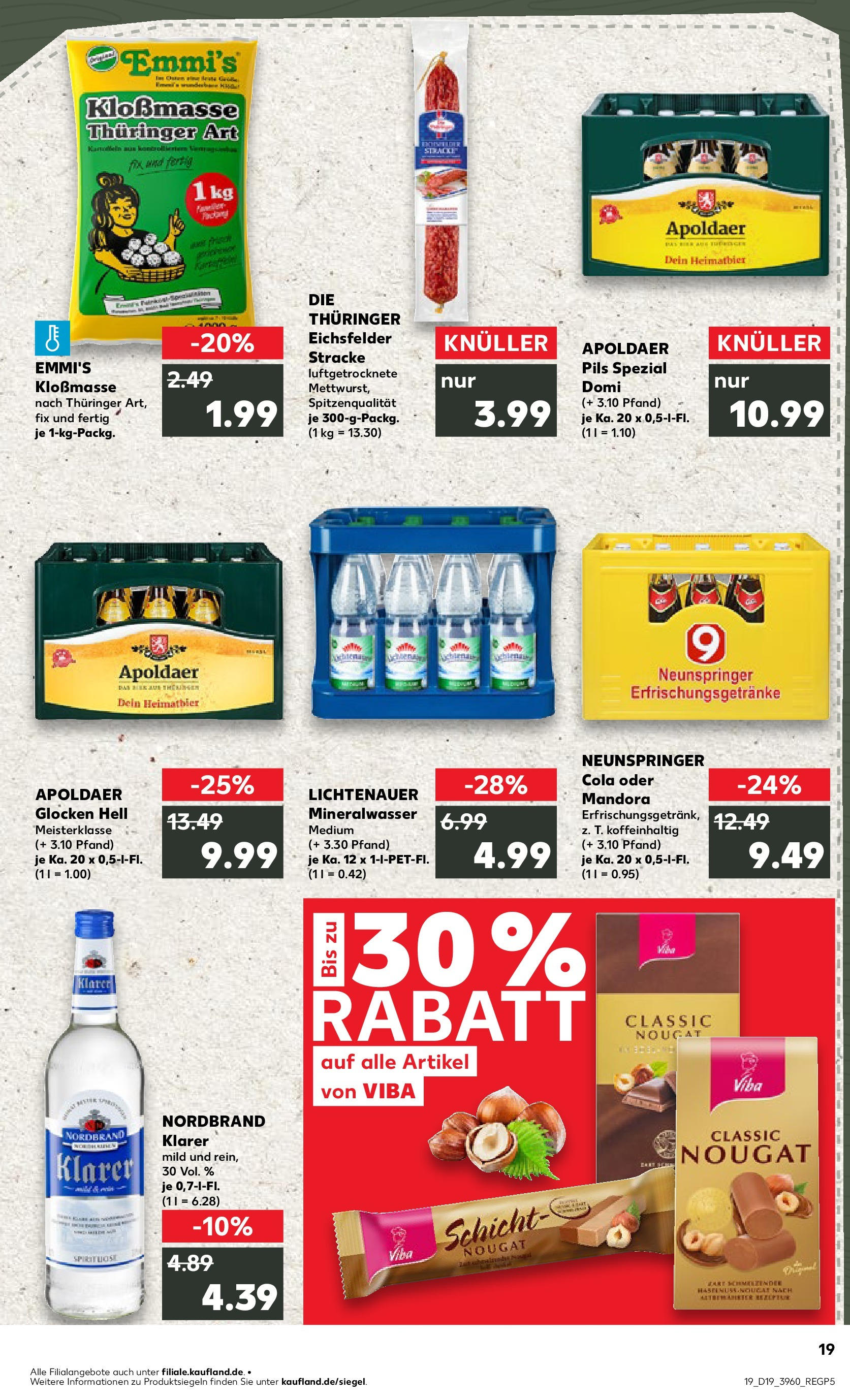 Kaufland - Kaufland: Wochenangebote (ab 07.05.2025) » Angebote Online | Seite: 19 | Produkte: Cola, Pils, Mineralwasser Kaufland - Kaufland: Wochenangebote (ab 07.05.2025) » Angebote Online zum Blättern | Seite: 19 | Produkte: Cola, Pils, Mineralwasser