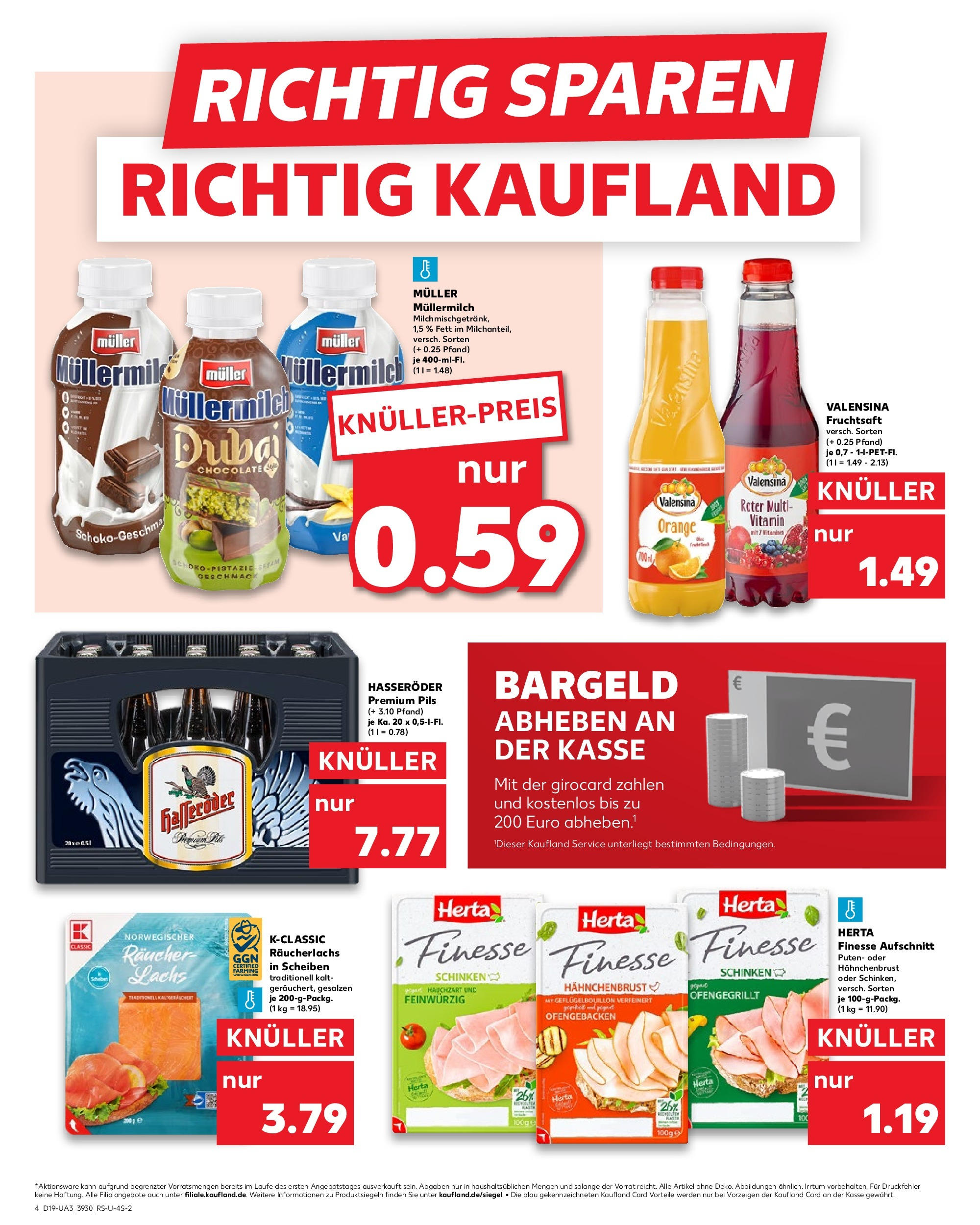 Kaufland - Kaufland: Wochenangebote (ab 07.05.2025) » Angebote Online | Seite: 4 | Produkte: Lachs, Müllermilch, Schinken, Herta finesse Kaufland - Kaufland: Wochenangebote (ab 07.05.2025) » Angebote Online zum Blättern | Seite: 4 | Produkte: Lachs, Müllermilch, Schinken, Herta finesse