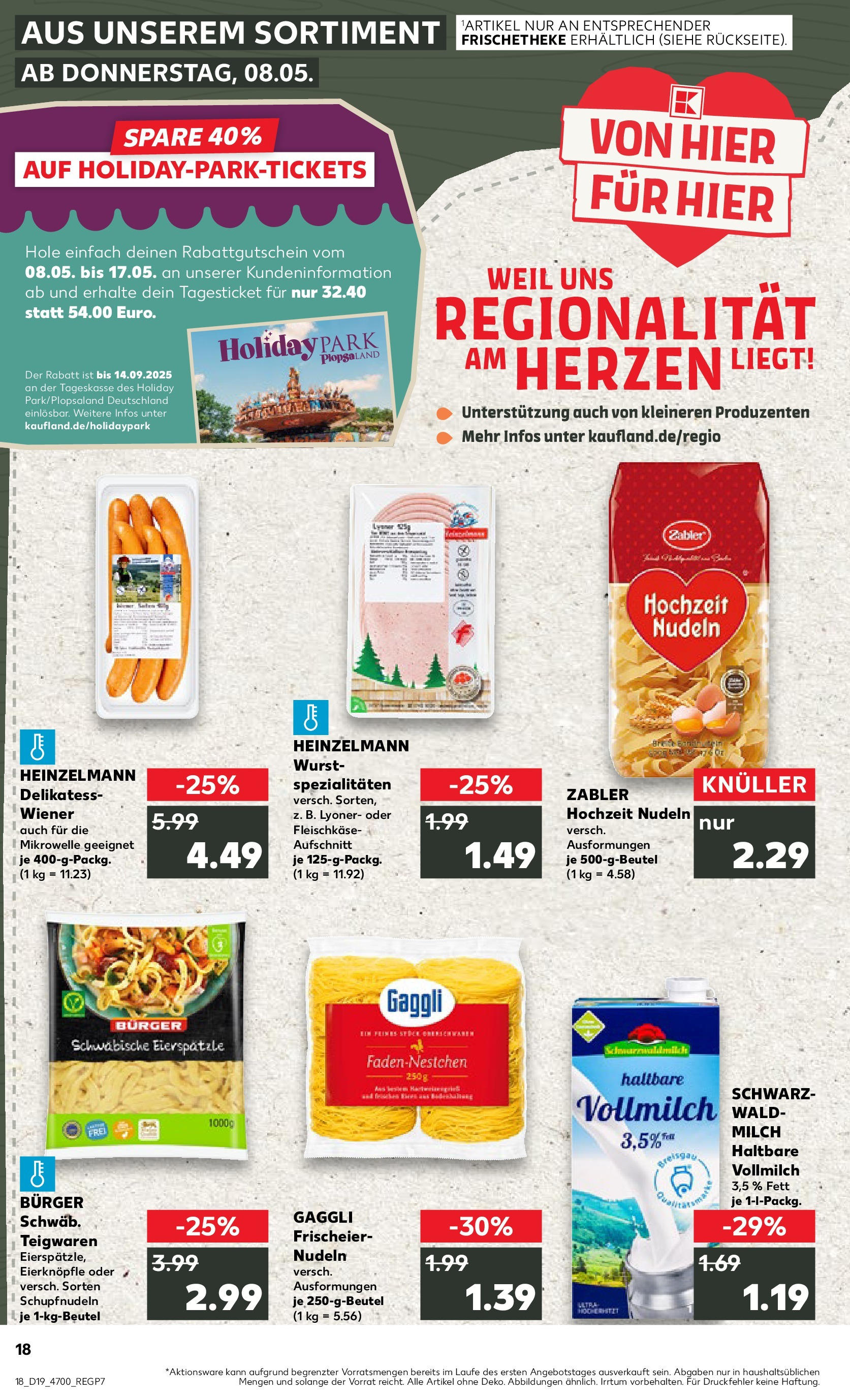 Kaufland - Kaufland: Regio-Wochen (ab 07.05.2025) » Angebote Online | Seite: 1 | Produkte: Mikrowelle, Burger, Wurst, Nudeln Kaufland - Kaufland: Regio-Wochen (ab 07.05.2025) » Angebote Online zum Blättern | Seite: 1 | Produkte: Mikrowelle, Burger, Wurst, Nudeln