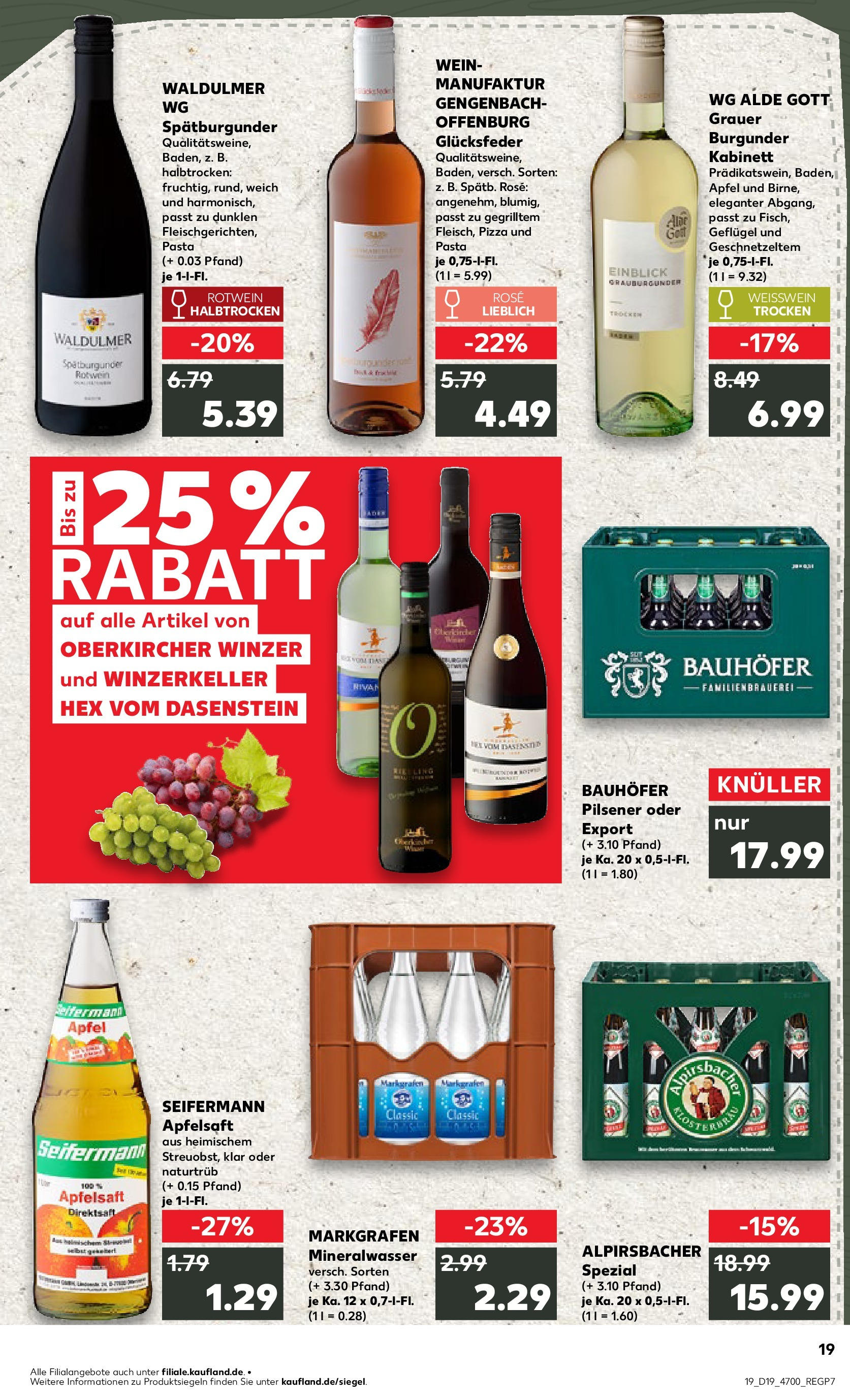 Kaufland - Kaufland: Regio-Wochen (ab 07.05.2025) » Angebote Online | Seite: 2 | Produkte: Apfelsaft, Mineralwasser, Fisch, Pasta Kaufland - Kaufland: Regio-Wochen (ab 07.05.2025) » Angebote Online zum Blättern | Seite: 2 | Produkte: Apfelsaft, Mineralwasser, Fisch, Pasta