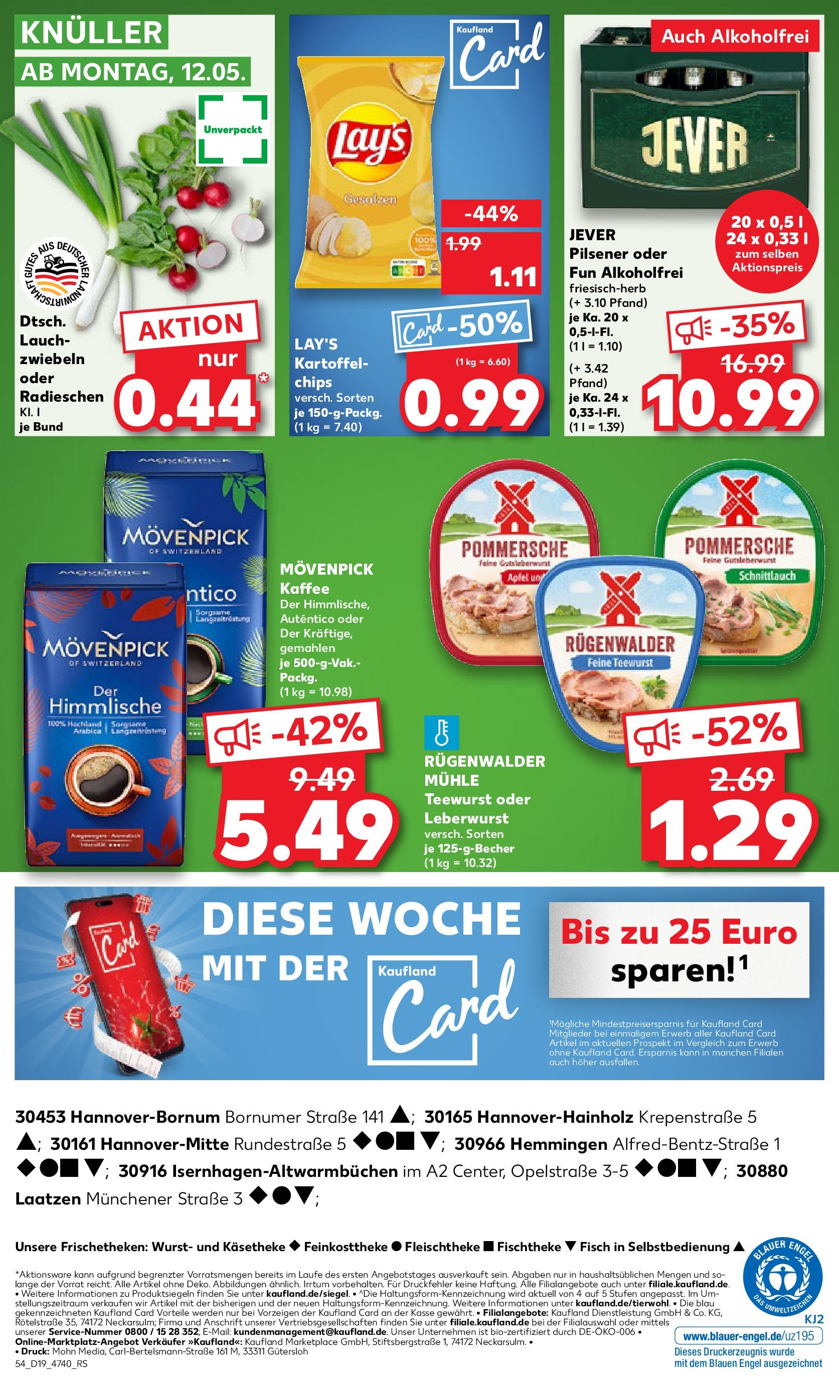 Kaufland - Kaufland: Regio-Wochen (ab 07.05.2025) » Angebote Online | Seite: 54 | Produkte: Mühle, Kaffee, Fisch, Jever Kaufland - Kaufland: Regio-Wochen (ab 07.05.2025) » Angebote Online zum Blättern | Seite: 54 | Produkte: Mühle, Kaffee, Fisch, Jever