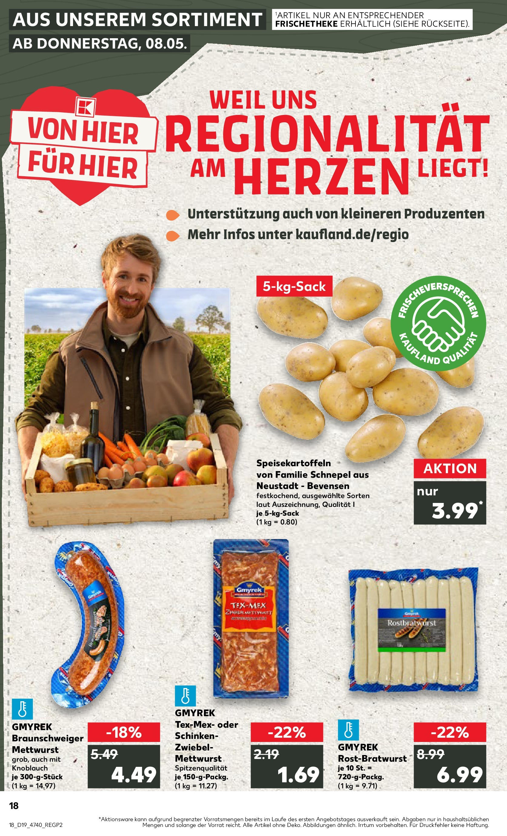 Kaufland - Kaufland: Regio-Wochen (ab 07.05.2025) » Angebote Online | Seite: 1 | Produkte: Knoblauch, Schinken Kaufland - Kaufland: Regio-Wochen (ab 07.05.2025) » Angebote Online zum Blättern | Seite: 1 | Produkte: Knoblauch, Schinken