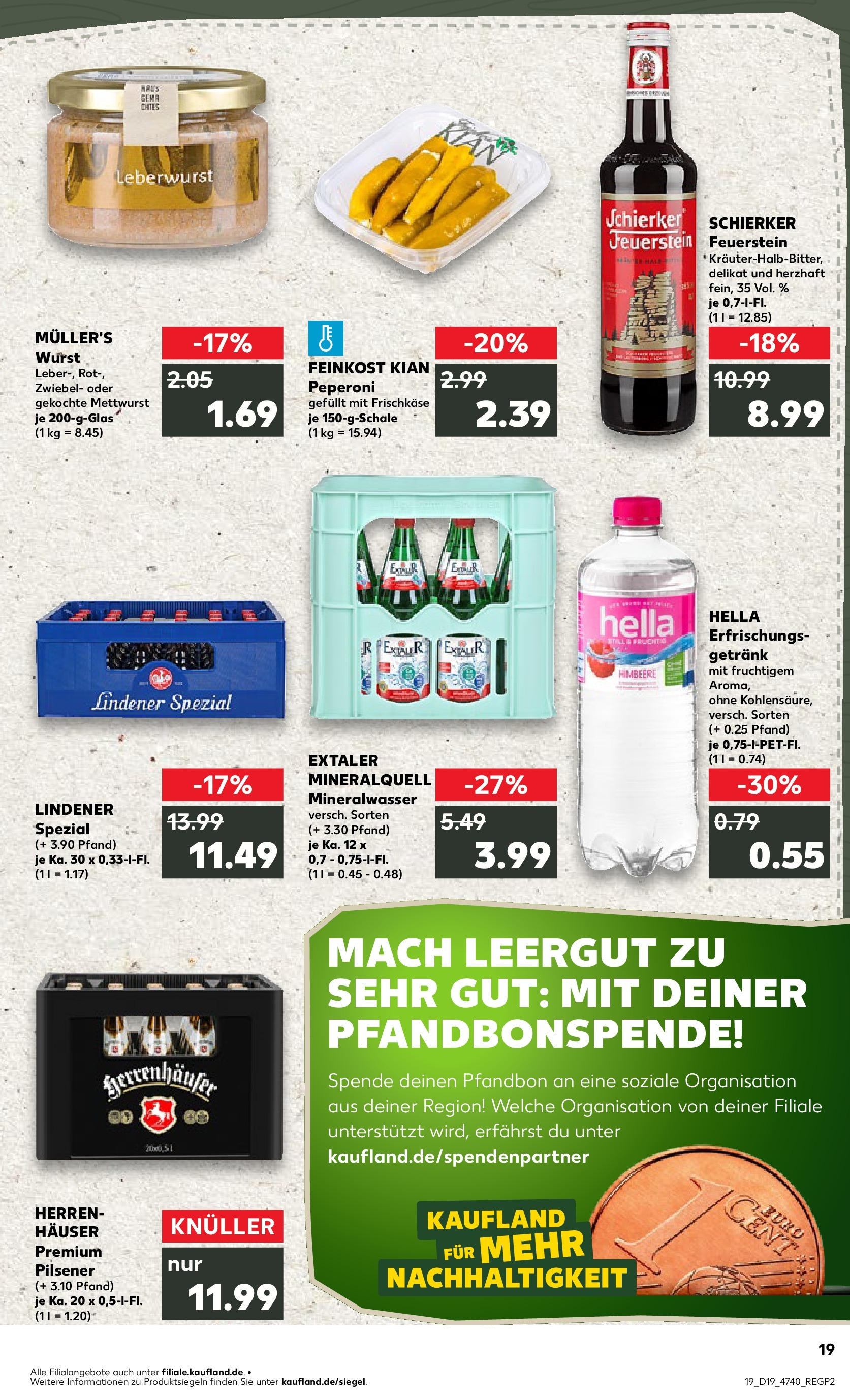 Kaufland - Kaufland: Regio-Wochen (ab 07.05.2025) » Angebote Online | Seite: 2 | Produkte: Mineralwasser, Wurst, Himbeere, Frischkase Kaufland - Kaufland: Regio-Wochen (ab 07.05.2025) » Angebote Online zum Blättern | Seite: 2 | Produkte: Mineralwasser, Wurst, Himbeere, Frischkase