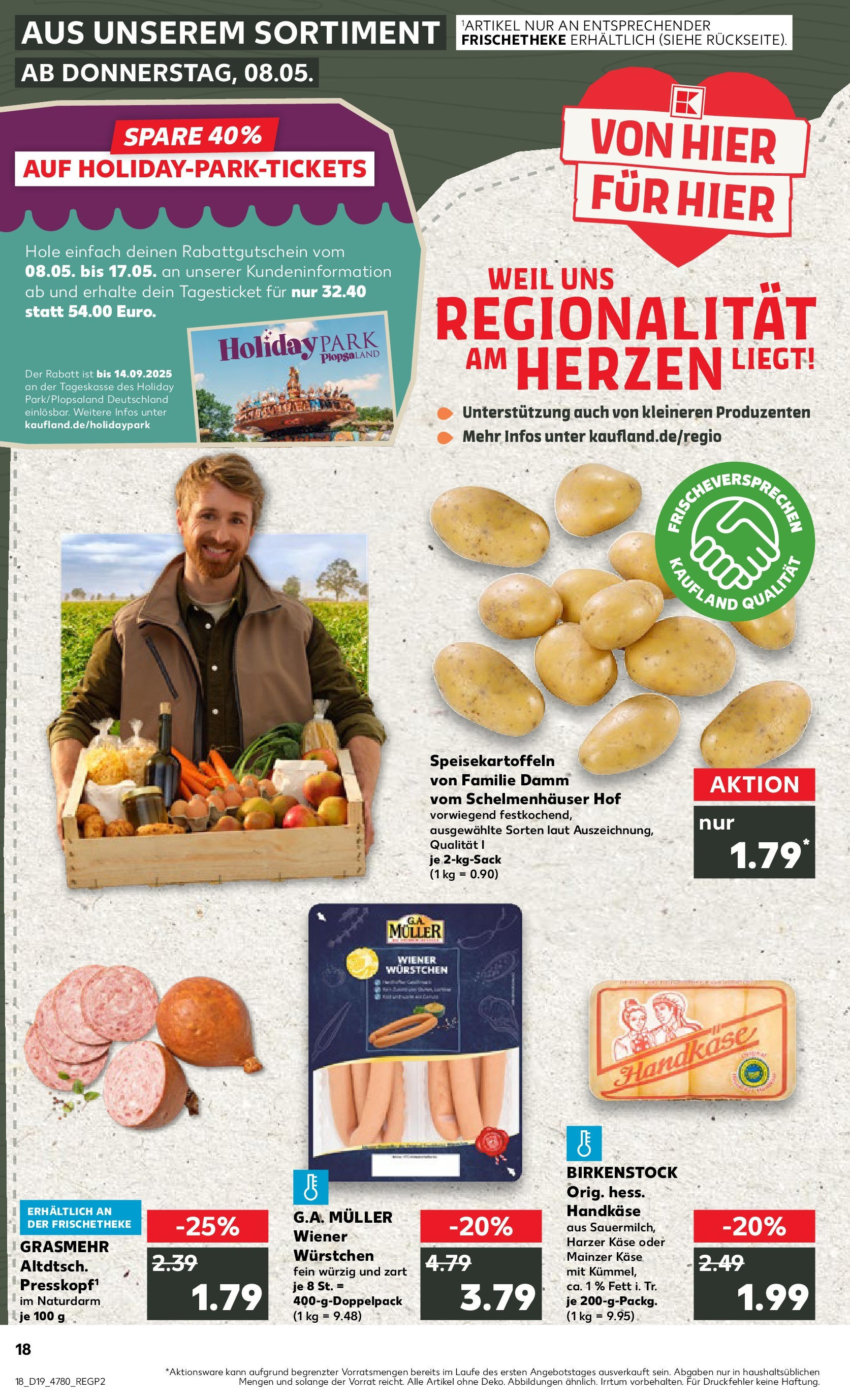 Kaufland - Kaufland: Regio-Wochen (ab 07.05.2025) » Angebote Online | Seite: 1 | Produkte: Wiener wurstchen, Käse Kaufland - Kaufland: Regio-Wochen (ab 07.05.2025) » Angebote Online zum Blättern | Seite: 1 | Produkte: Wiener wurstchen, Käse