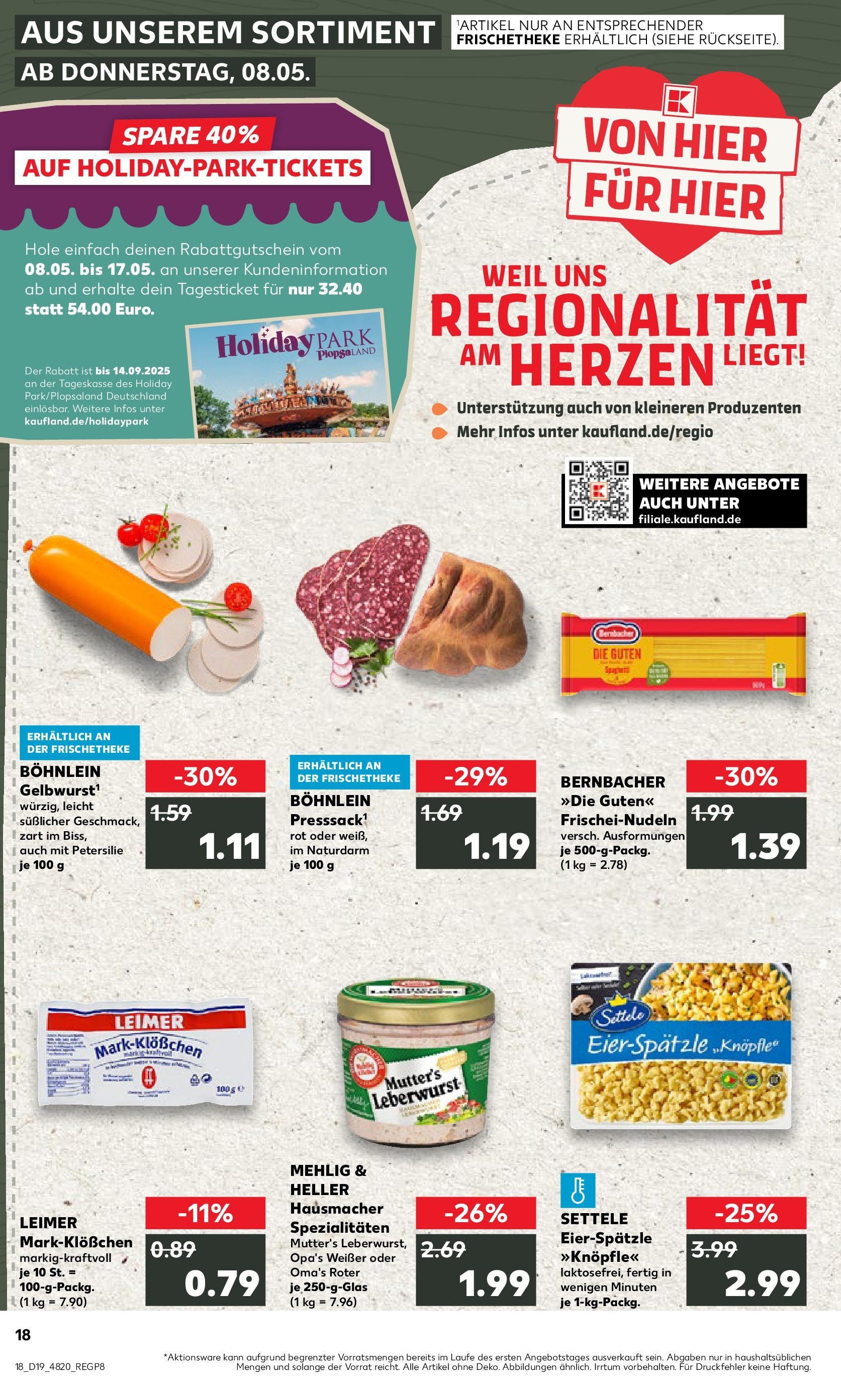 Kaufland - Kaufland: Wochenangebote (ab 07.05.2025) » Angebote Online | Seite: 18 | Produkte: Petersilie, Pasta Kaufland - Kaufland: Wochenangebote (ab 07.05.2025) » Angebote Online zum Blättern | Seite: 18 | Produkte: Petersilie, Pasta