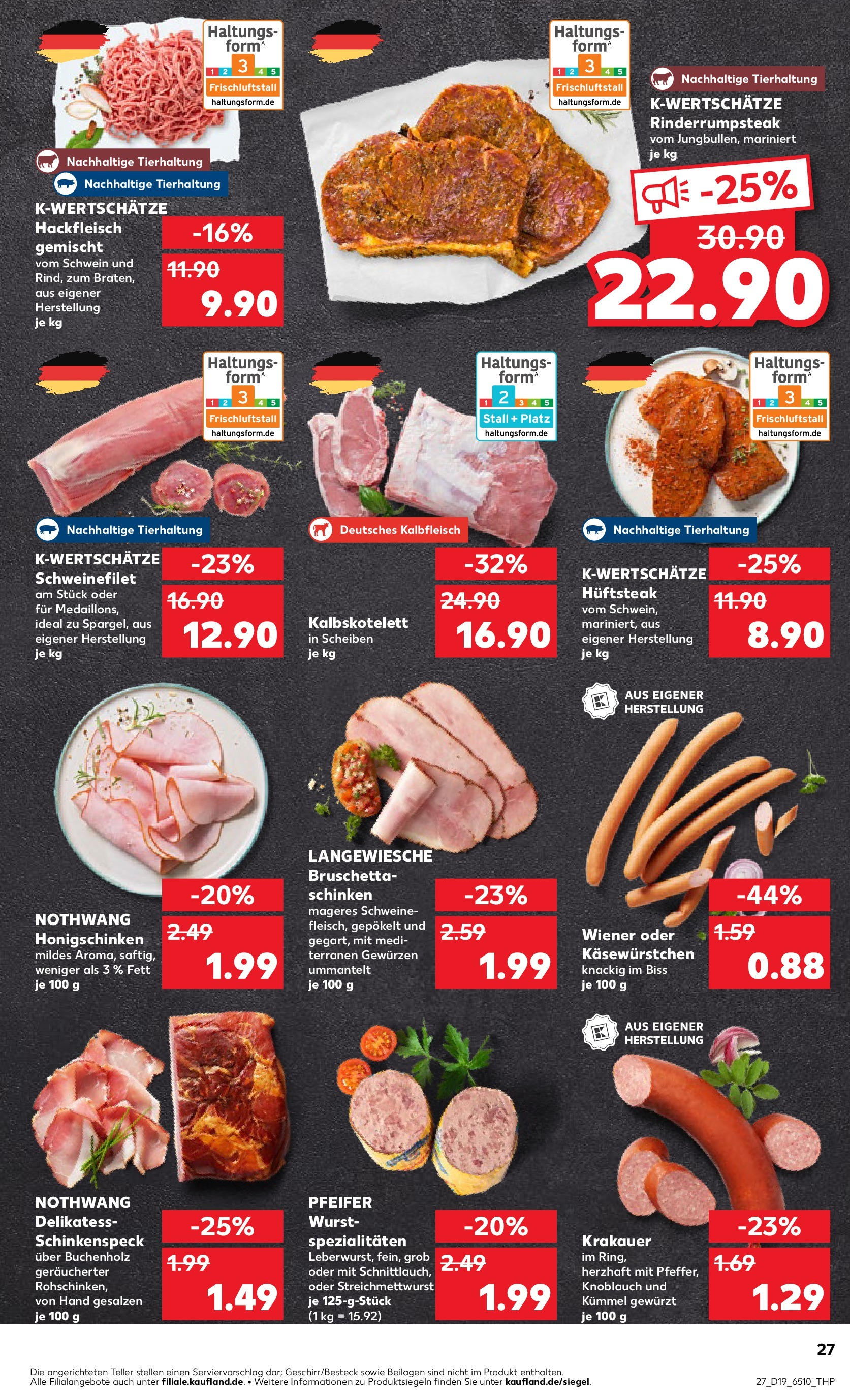 Kaufland - Kaufland: Wochenangebote (ab 07.05.2025) » Angebote Online | Seite: 27 | Produkte: Schweinefilet, Knoblauch, Schinken, Hackfleisch Kaufland - Kaufland: Wochenangebote (ab 07.05.2025) » Angebote Online zum Blättern | Seite: 27 | Produkte: Schweinefilet, Knoblauch, Schinken, Hackfleisch