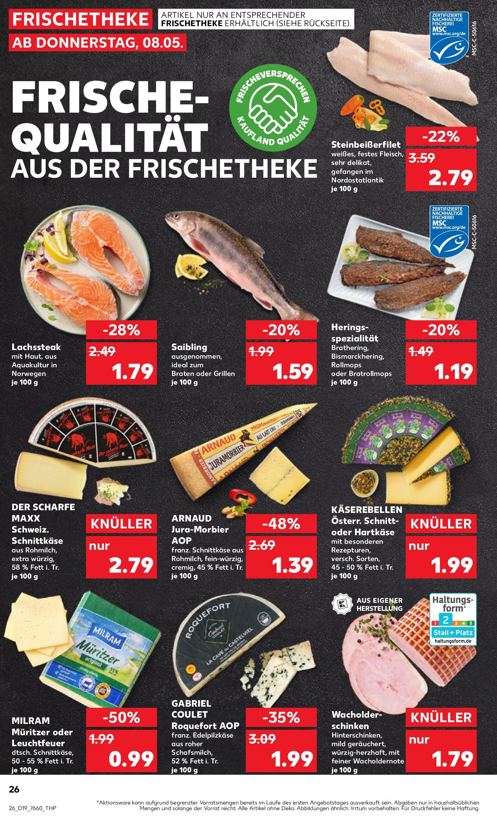 Kaufland - Kaufland: Wochenangebote (ab 07.05.2025) » Angebote Online | Seite: 26 | Produkte: Milram, Schinken Kaufland - Kaufland: Wochenangebote (ab 07.05.2025) » Angebote Online zum Blättern | Seite: 26 | Produkte: Milram, Schinken