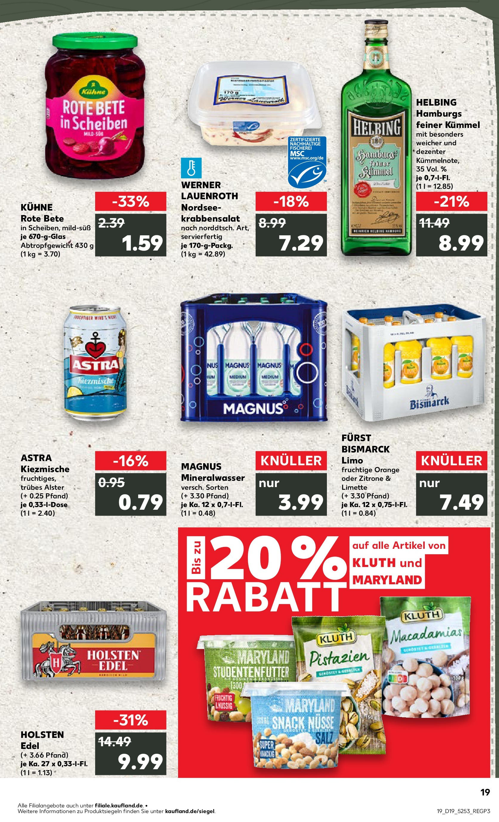 Kaufland - Kaufland: Regio-Wochen (ab 07.05.2025) » Angebote Online | Seite: 2 | Produkte: Astra, Mineralwasser, Limette, Nüsse Kaufland - Kaufland: Regio-Wochen (ab 07.05.2025) » Angebote Online zum Blättern | Seite: 2 | Produkte: Astra, Mineralwasser, Limette, Nüsse