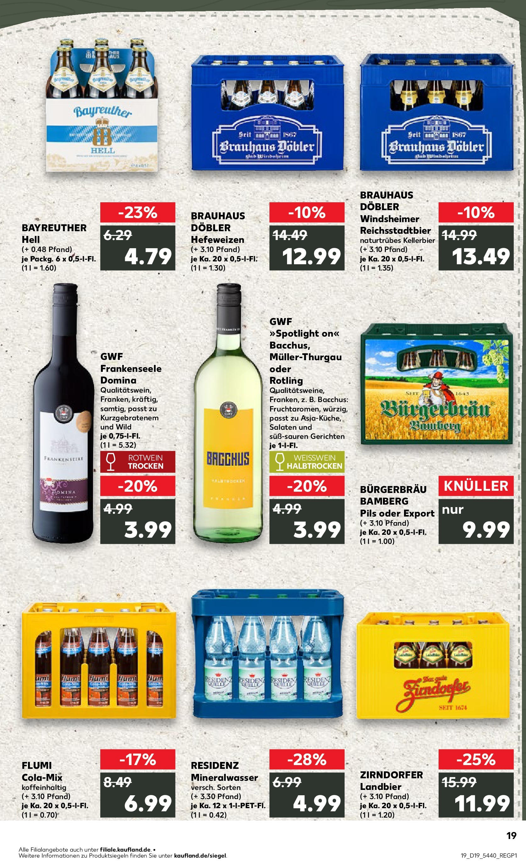 Kaufland - Kaufland: Regio-Wochen (ab 07.05.2025) » Angebote Online | Seite: 2 | Produkte: Bayreuther hell, Cola, Rotwein, Weißwein trocken Kaufland - Kaufland: Regio-Wochen (ab 07.05.2025) » Angebote Online zum Blättern | Seite: 2 | Produkte: Bayreuther hell, Cola, Rotwein, Weißwein trocken