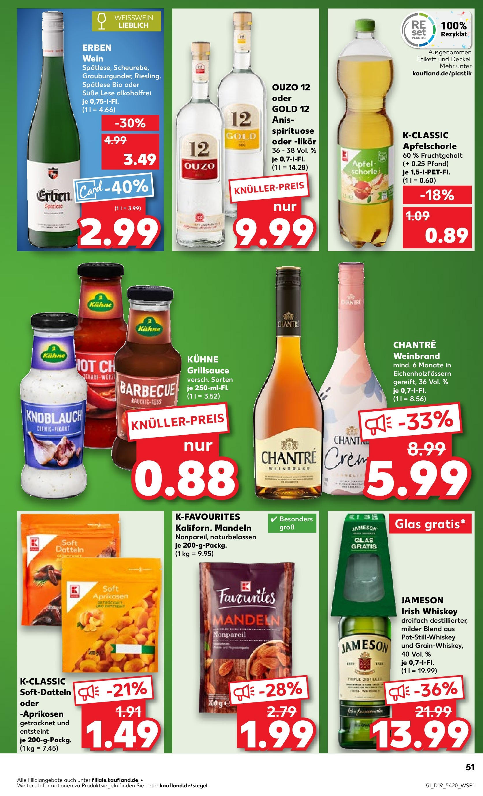 Kaufland - Kaufland: Regio-Wochen (ab 07.05.2025) » Angebote Online | Seite: 55 | Produkte: Weißwein, Likör, Jameson, Whiskey Kaufland - Kaufland: Regio-Wochen (ab 07.05.2025) » Angebote Online zum Blättern | Seite: 55 | Produkte: Weißwein, Likör, Jameson, Whiskey