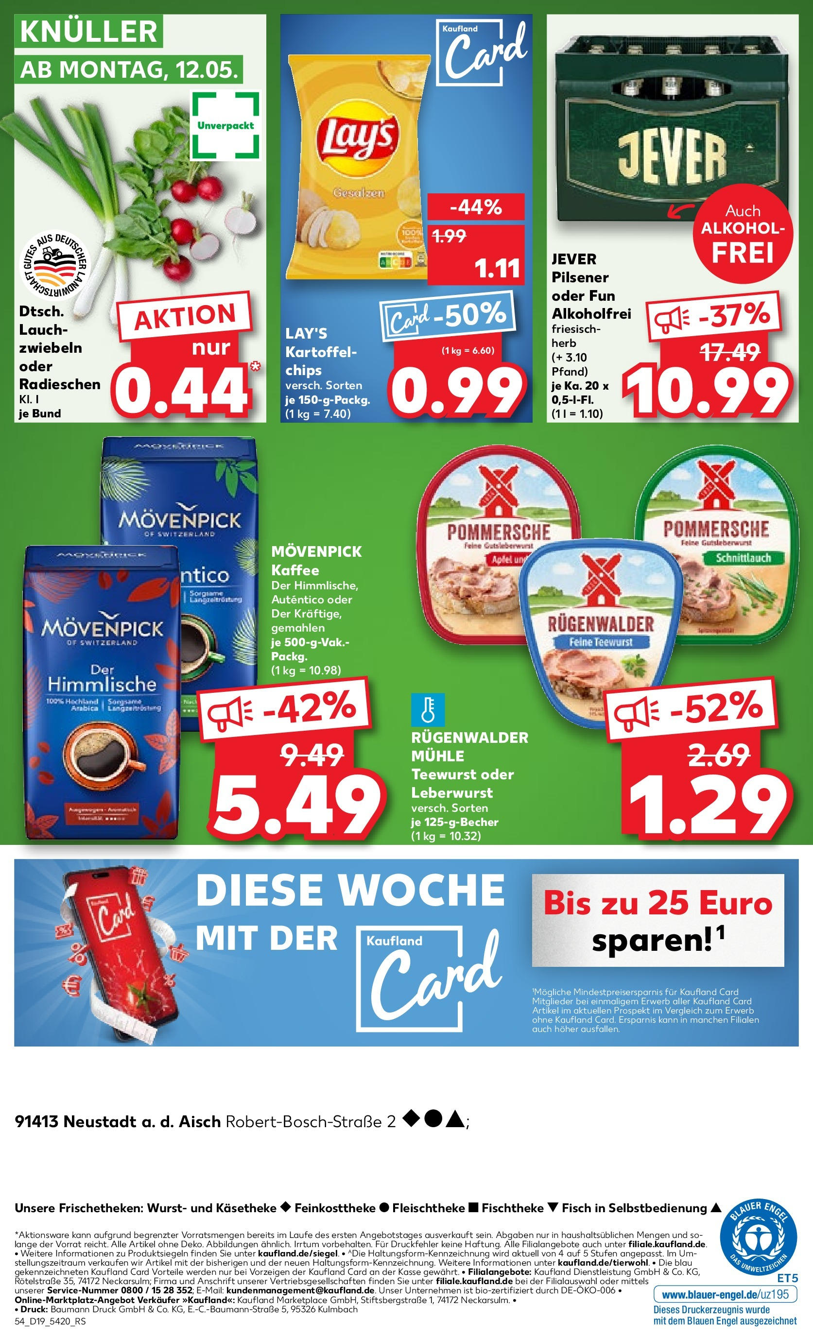 Kaufland - Kaufland: Regio-Wochen (ab 07.05.2025) » Angebote Online | Seite: 58 | Produkte: Kaffee, Zwiebeln, Wurst, Movenpick kaffee Kaufland - Kaufland: Regio-Wochen (ab 07.05.2025) » Angebote Online zum Blättern | Seite: 58 | Produkte: Kaffee, Zwiebeln, Wurst, Movenpick kaffee