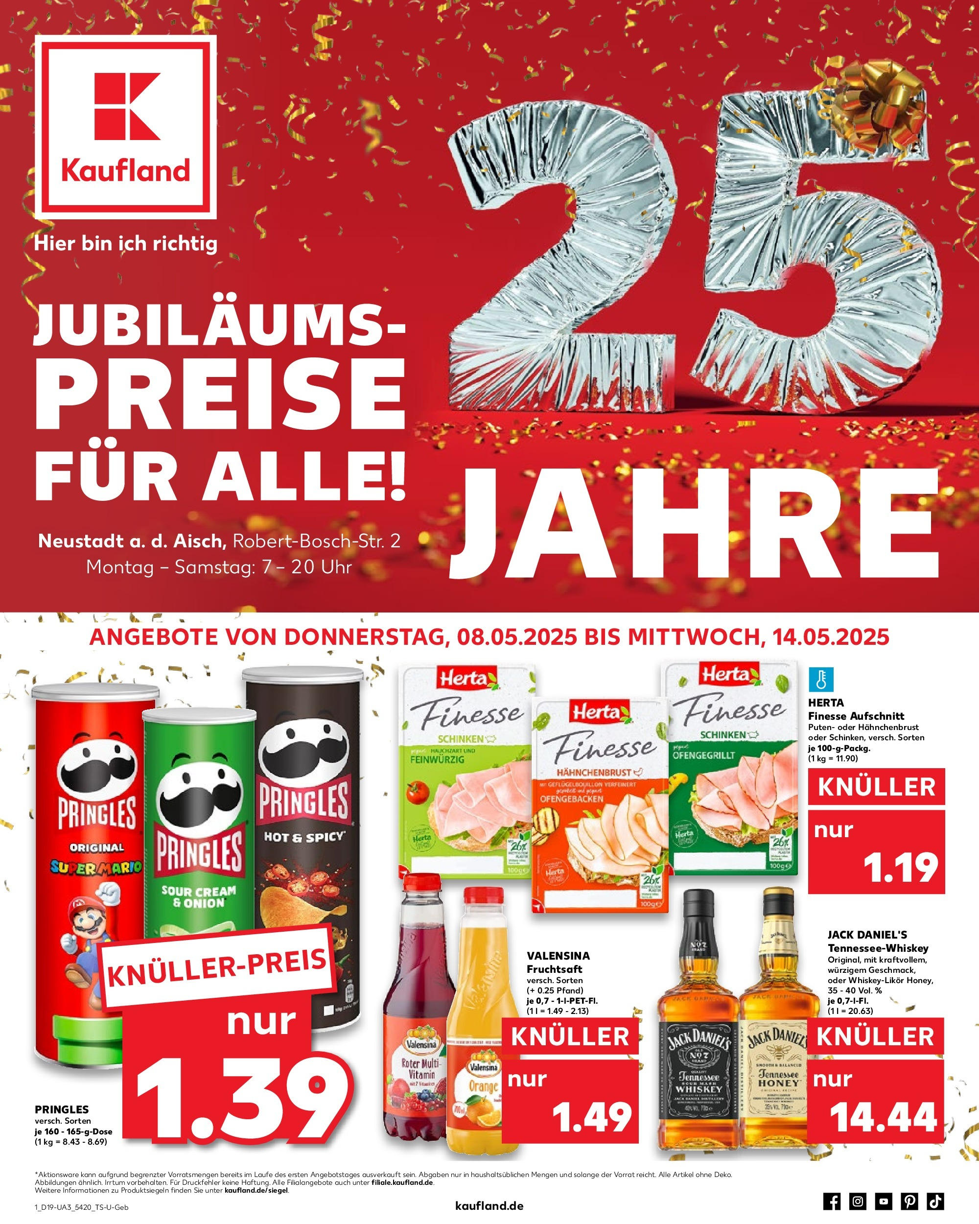 Kaufland - Kaufland: Regio-Wochen (ab 07.05.2025) » Angebote Online | Seite: 3 | Produkte: Schinken, Pringles, Herta finesse, Uhr Kaufland - Kaufland: Regio-Wochen (ab 07.05.2025) » Angebote Online zum Blättern | Seite: 3 | Produkte: Schinken, Pringles, Herta finesse, Uhr