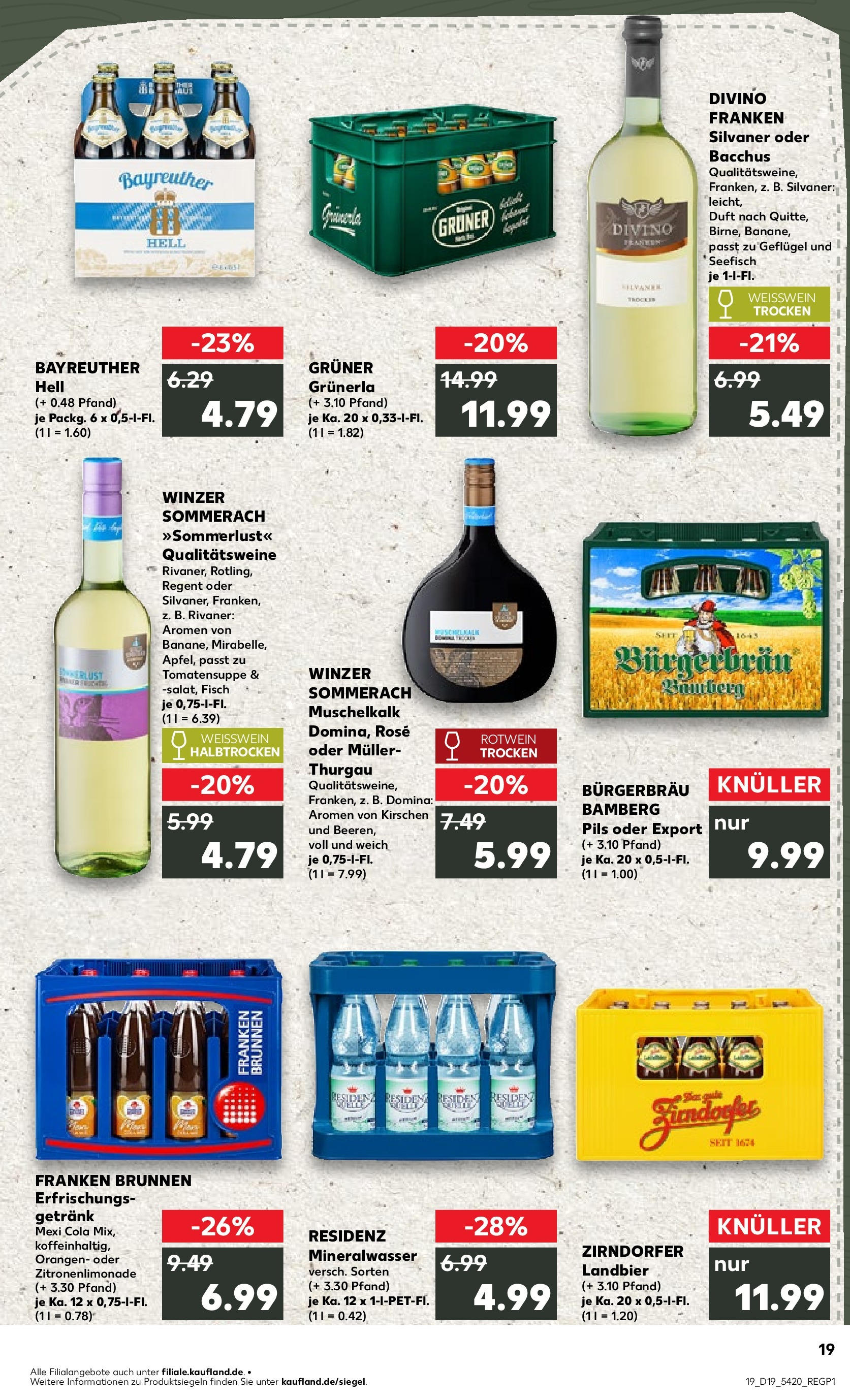Kaufland - Kaufland: Regio-Wochen (ab 07.05.2025) » Angebote Online | Seite: 2 | Produkte: Cola, Rotwein, Weißwein trocken, Mineralwasser Kaufland - Kaufland: Regio-Wochen (ab 07.05.2025) » Angebote Online zum Blättern | Seite: 2 | Produkte: Cola, Rotwein, Weißwein trocken, Mineralwasser