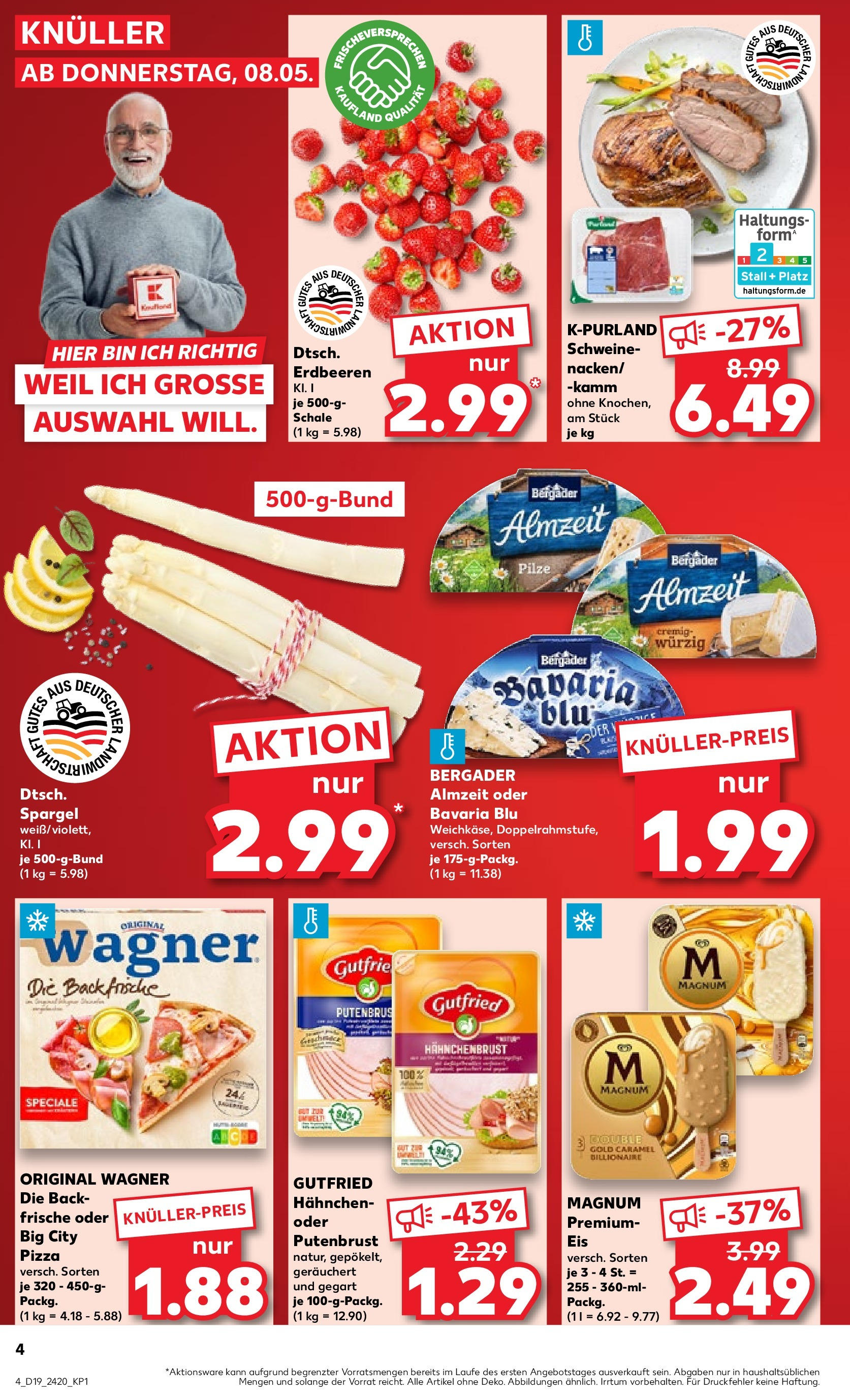 Kaufland - Kaufland: Regio-Wochen (ab 07.05.2025) » Angebote Online | Seite: 10 | Produkte: Hahnchen, Spargel, Erdbeeren, Hahnchenbrust Kaufland - Kaufland: Regio-Wochen (ab 07.05.2025) » Angebote Online zum Blättern | Seite: 10 | Produkte: Hahnchen, Spargel, Erdbeeren, Hahnchenbrust