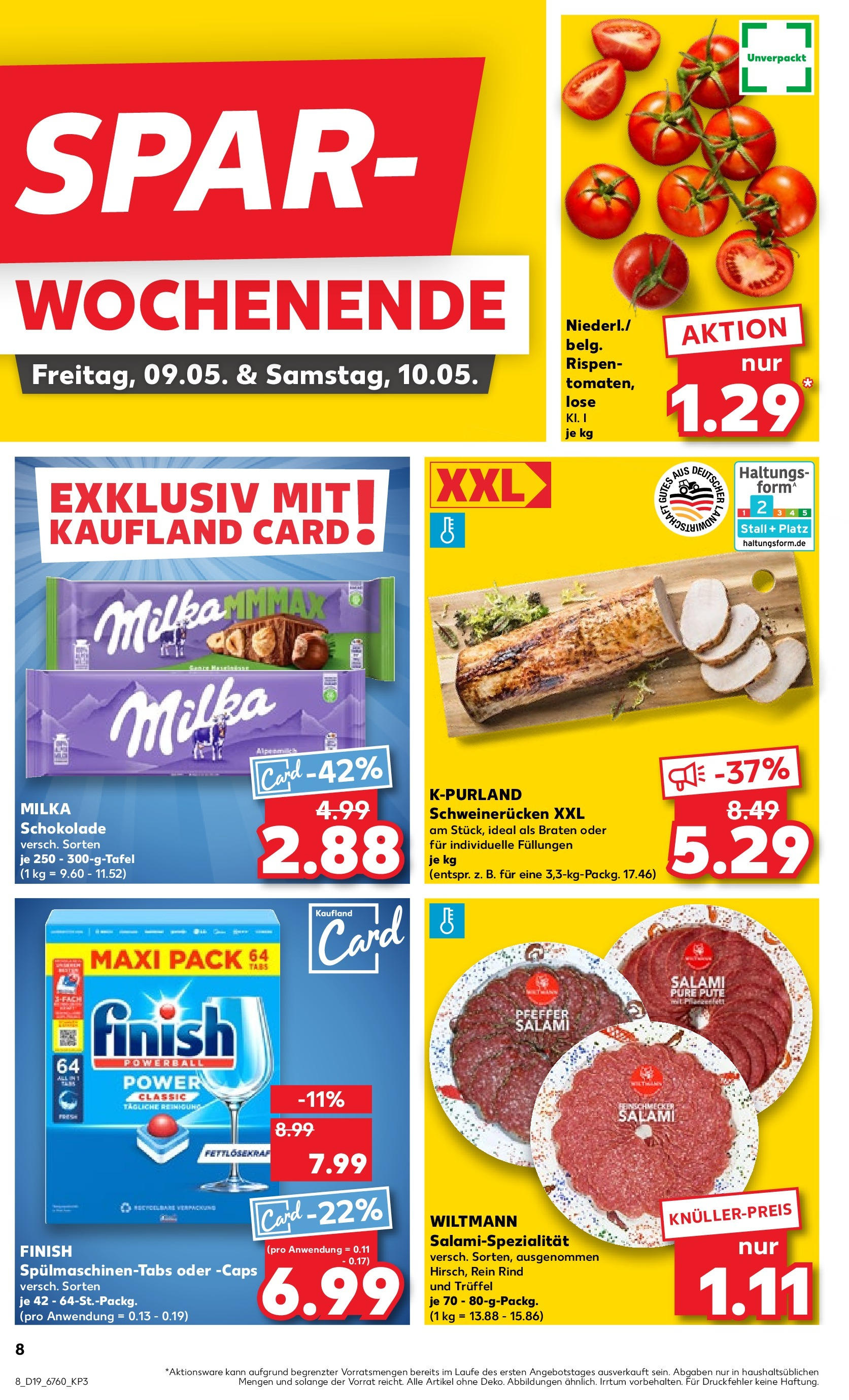 Kaufland - Kaufland: Regio-Wochen (ab 07.05.2025) » Angebote Online | Seite: 14 | Produkte: Pute, Finish, Milka, Schweinerucken Kaufland - Kaufland: Regio-Wochen (ab 07.05.2025) » Angebote Online zum Blättern | Seite: 14 | Produkte: Pute, Finish, Milka, Schweinerucken