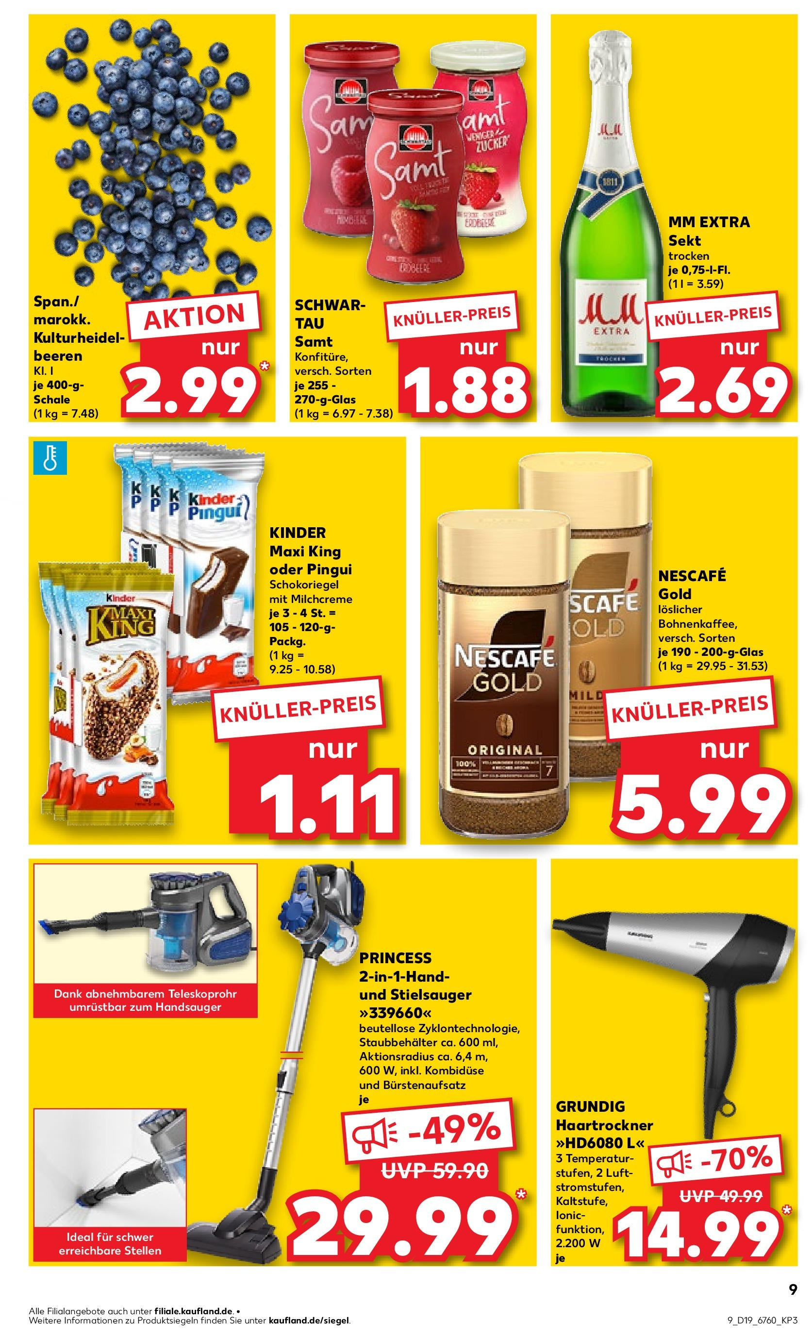 Kaufland - Kaufland: Regio-Wochen (ab 07.05.2025) » Angebote Online | Seite: 15 | Produkte: Nescafe, Haartrockner, Sekt, Zucker Kaufland - Kaufland: Regio-Wochen (ab 07.05.2025) » Angebote Online zum Blättern | Seite: 15 | Produkte: Nescafe, Haartrockner, Sekt, Zucker