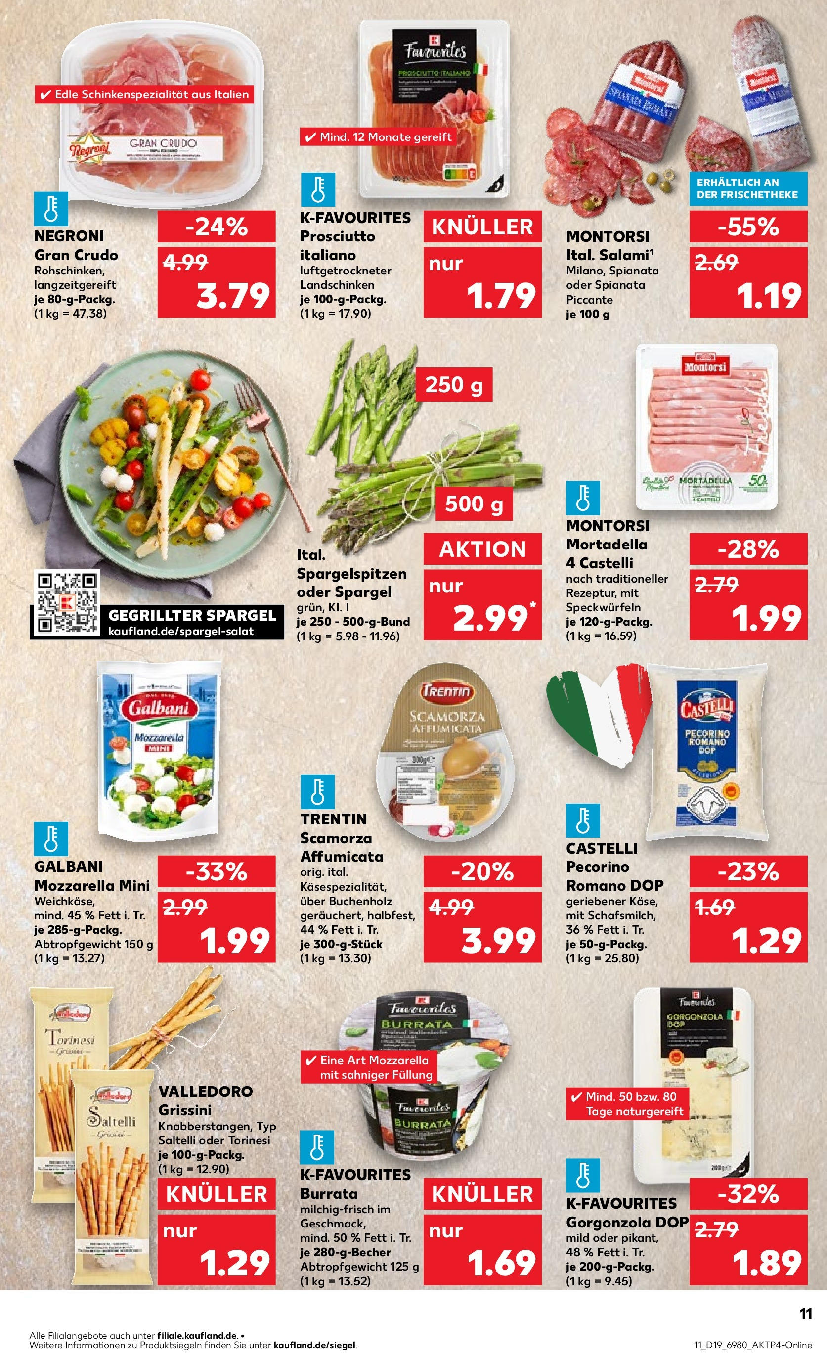 Kaufland - Kaufland: Regio-Wochen (ab 07.05.2025) » Angebote Online | Seite: 17 | Produkte: Käse, Spargel, Burrata, Salami Kaufland - Kaufland: Regio-Wochen (ab 07.05.2025) » Angebote Online zum Blättern | Seite: 17 | Produkte: Käse, Spargel, Burrata, Salami