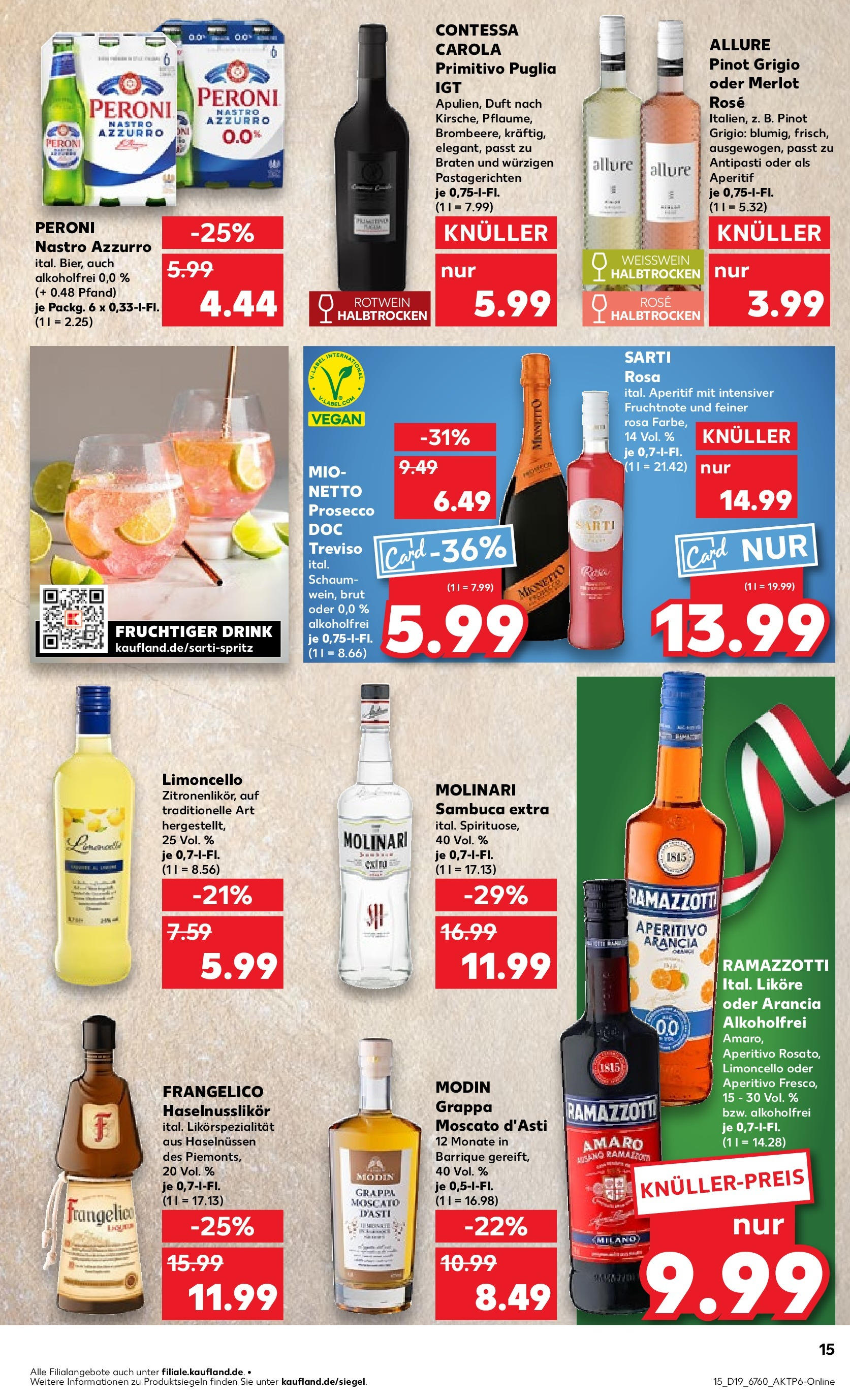Kaufland - Kaufland: Regio-Wochen (ab 07.05.2025) » Angebote Online | Seite: 21 | Produkte: Rotwein, Merlot, Limoncello, Ramazzotti Kaufland - Kaufland: Regio-Wochen (ab 07.05.2025) » Angebote Online zum Blättern | Seite: 21 | Produkte: Rotwein, Merlot, Limoncello, Ramazzotti