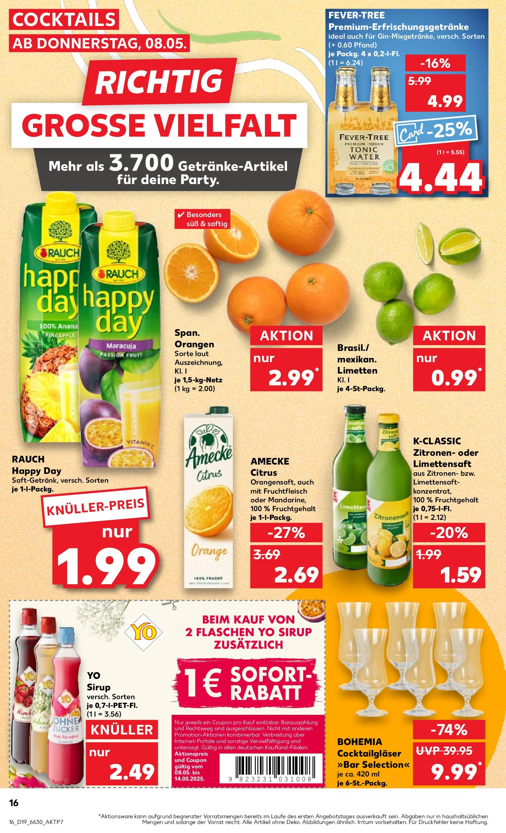 Kaufland - Kaufland: Regio-Wochen (ab 07.05.2025) » Angebote Online | Seite: 22 | Produkte: Limetten, Sirup, Zucker, Zitronen Kaufland - Kaufland: Regio-Wochen (ab 07.05.2025) » Angebote Online zum Blättern | Seite: 22 | Produkte: Limetten, Sirup, Zucker, Zitronen