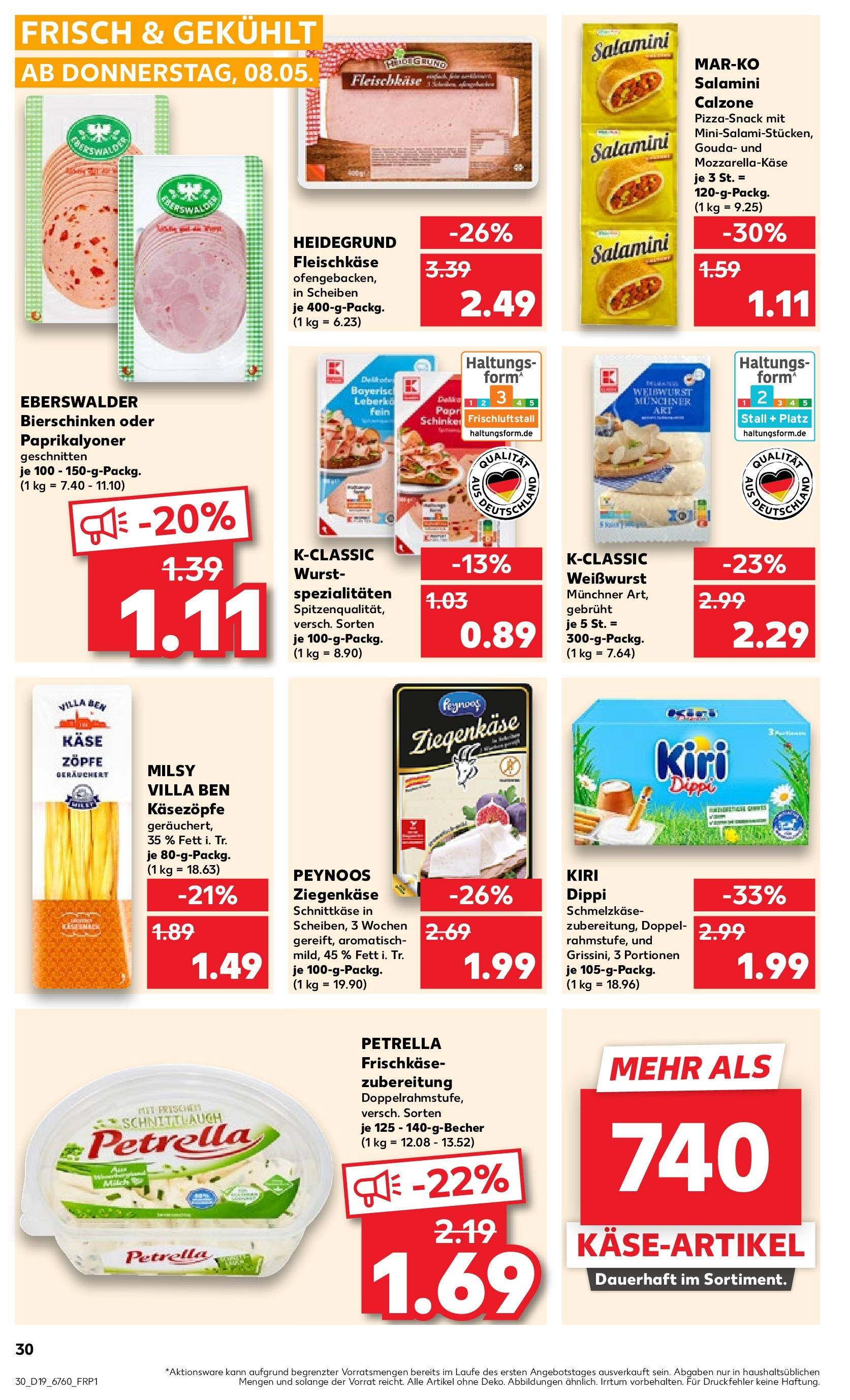 Kaufland - Kaufland: Regio-Wochen (ab 07.05.2025) » Angebote Online | Seite: 34 | Produkte: Käse, Gouda, Weißwurst, Wurst Kaufland - Kaufland: Regio-Wochen (ab 07.05.2025) » Angebote Online zum Blättern | Seite: 34 | Produkte: Käse, Gouda, Weißwurst, Wurst