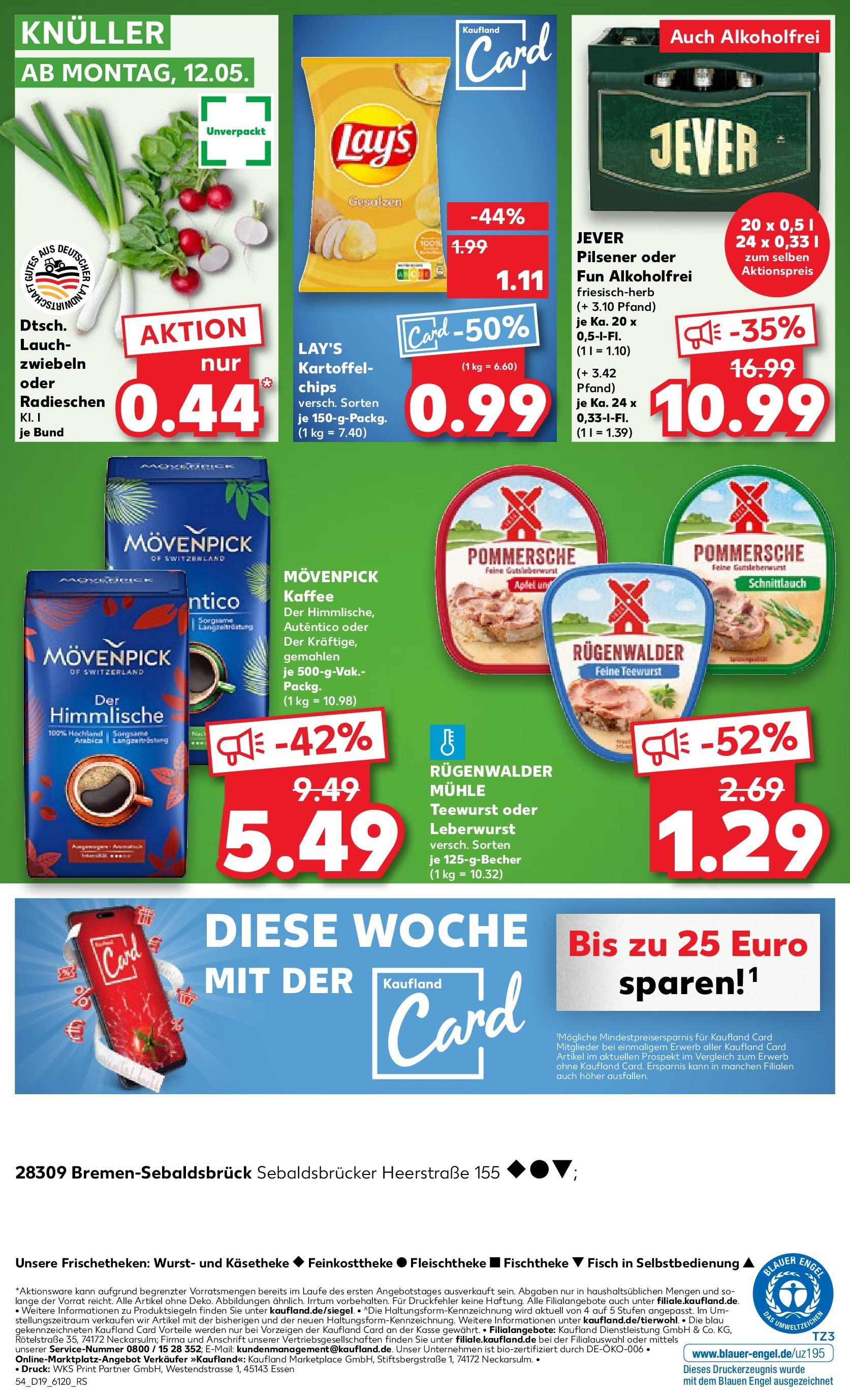 Kaufland - Kaufland: Wochenangebote (ab 07.05.2025) » Angebote Online | Seite: 54 | Produkte: Äpfel, Wurst, Jever, Chips Kaufland - Kaufland: Wochenangebote (ab 07.05.2025) » Angebote Online zum Blättern | Seite: 54 | Produkte: Äpfel, Wurst, Jever, Chips
