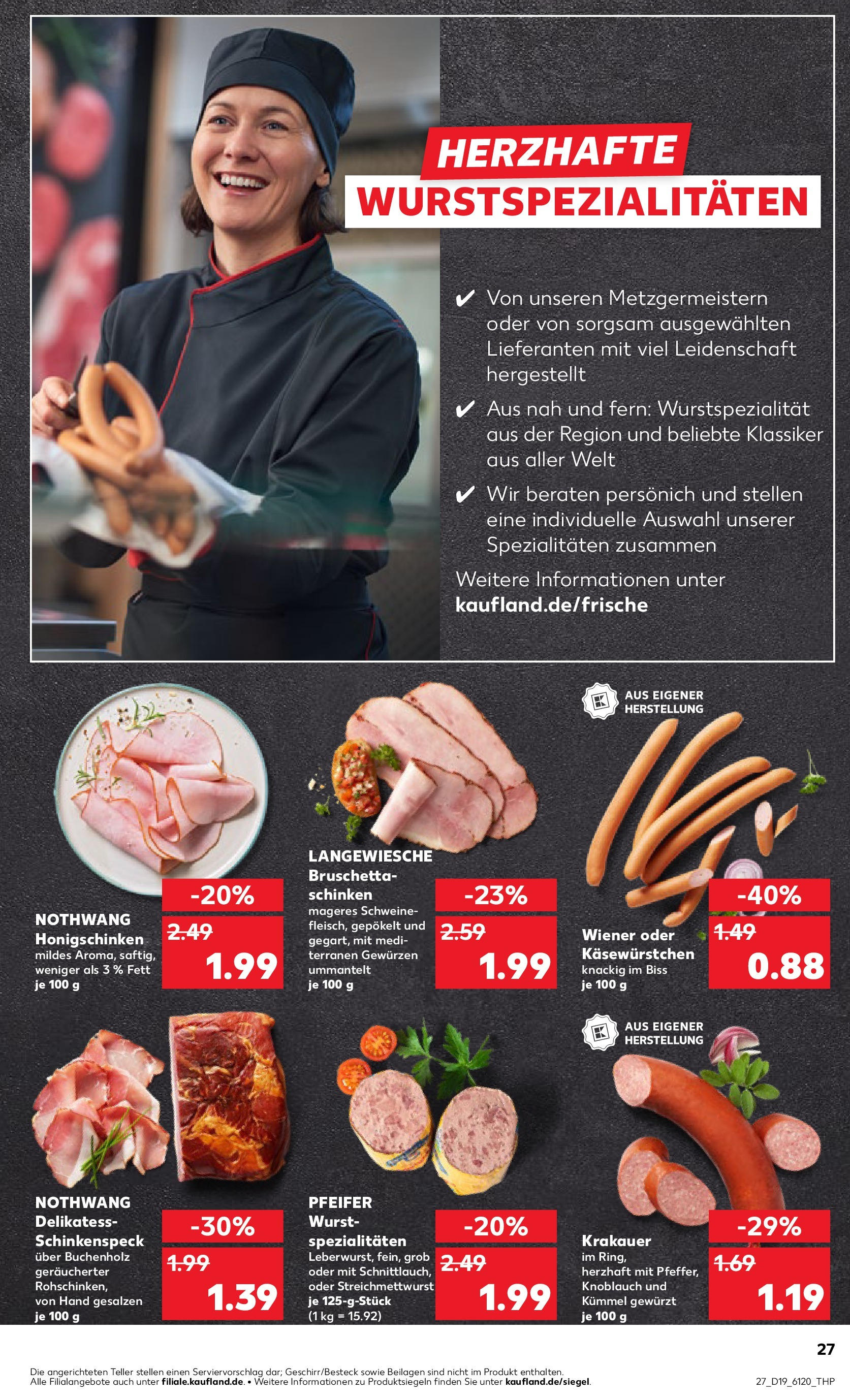 Kaufland - Kaufland: Wochenangebote (ab 07.05.2025) » Angebote Online | Seite: 27 | Produkte: Wurst, Knoblauch, Schinken Kaufland - Kaufland: Wochenangebote (ab 07.05.2025) » Angebote Online zum Blättern | Seite: 27 | Produkte: Wurst, Knoblauch, Schinken