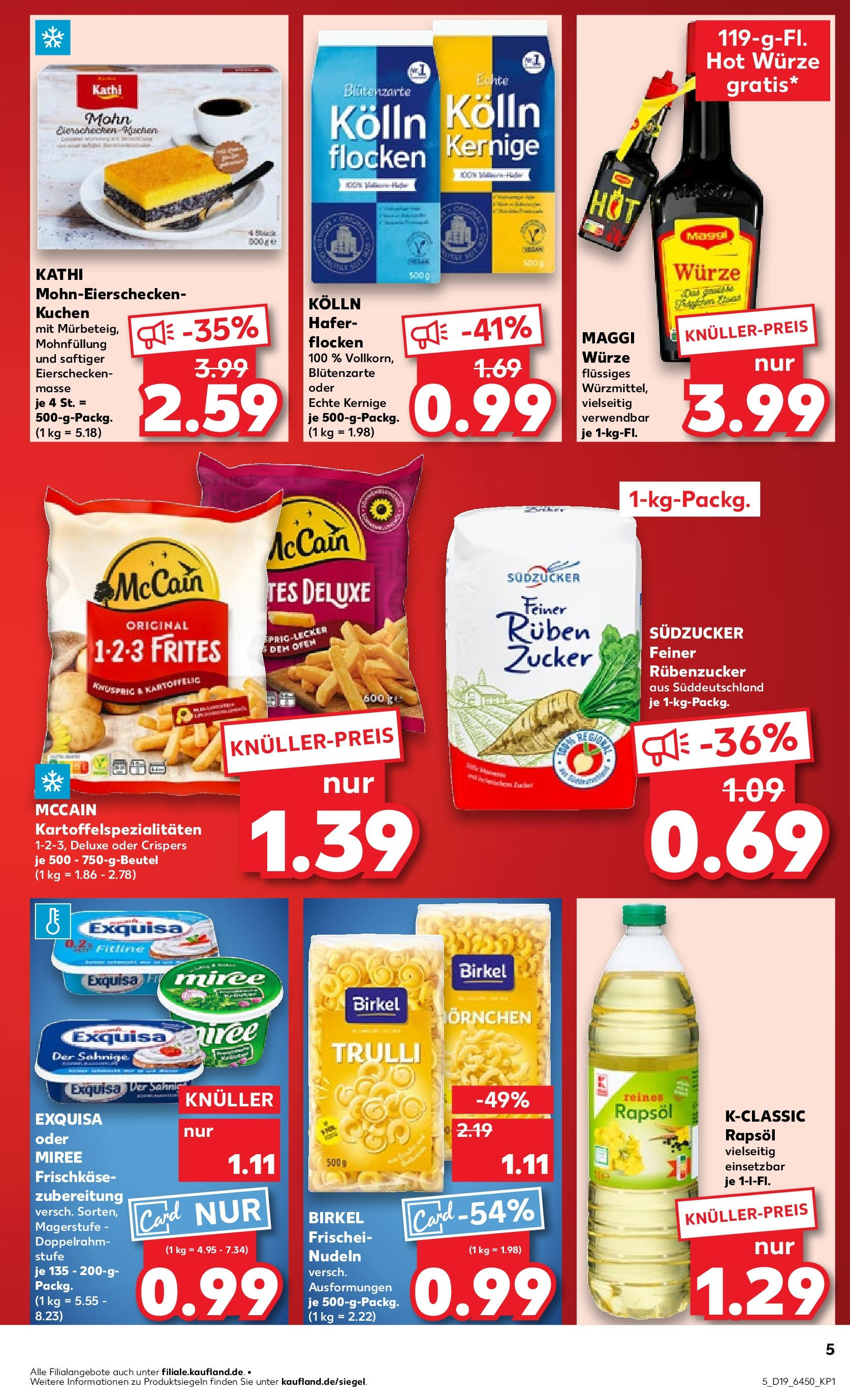 Kaufland - Kaufland: Wochenangebote (ab 07.05.2025) » Angebote Online | Seite: 9 | Produkte: Ofen, Maggi, McCain, Exquisa Kaufland - Kaufland: Wochenangebote (ab 07.05.2025) » Angebote Online zum Blättern | Seite: 9 | Produkte: Ofen, Maggi, McCain, Exquisa