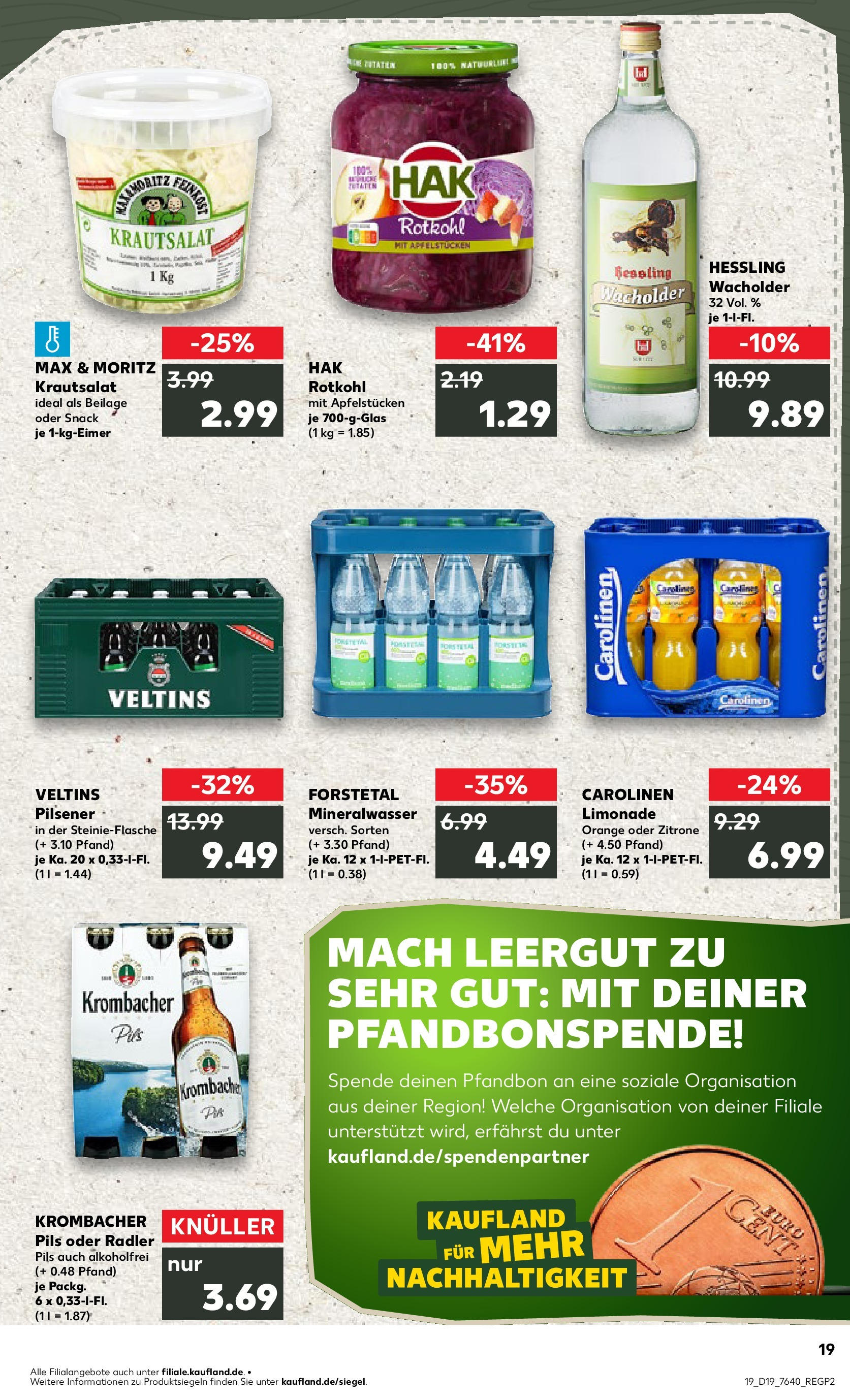 Kaufland - Kaufland: Regio-Wochen (ab 07.05.2025) » Angebote Online | Seite: 2 | Produkte: Mineralwasser, Radler, Zitrone, Krombacher Kaufland - Kaufland: Regio-Wochen (ab 07.05.2025) » Angebote Online zum Blättern | Seite: 2 | Produkte: Mineralwasser, Radler, Zitrone, Krombacher