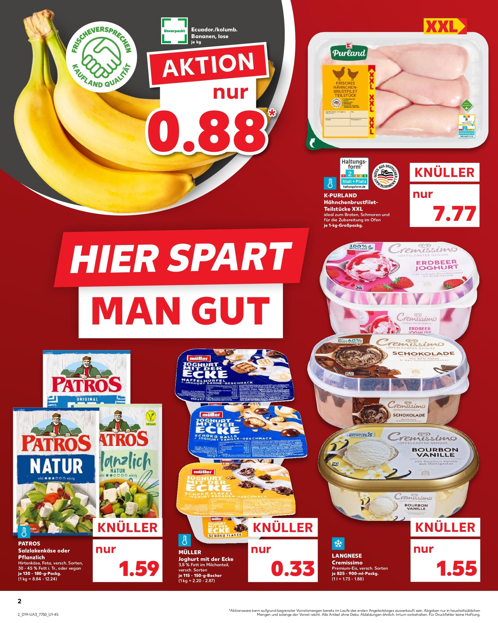 Kaufland - Kaufland: Wochenangebote (ab 07.05.2025) » Angebote Online | Seite: 2 | Produkte: Langnese, Hahnchen, Cremissimo, Joghurt Kaufland - Kaufland: Wochenangebote (ab 07.05.2025) » Angebote Online zum Blättern | Seite: 2 | Produkte: Langnese, Hahnchen, Cremissimo, Joghurt