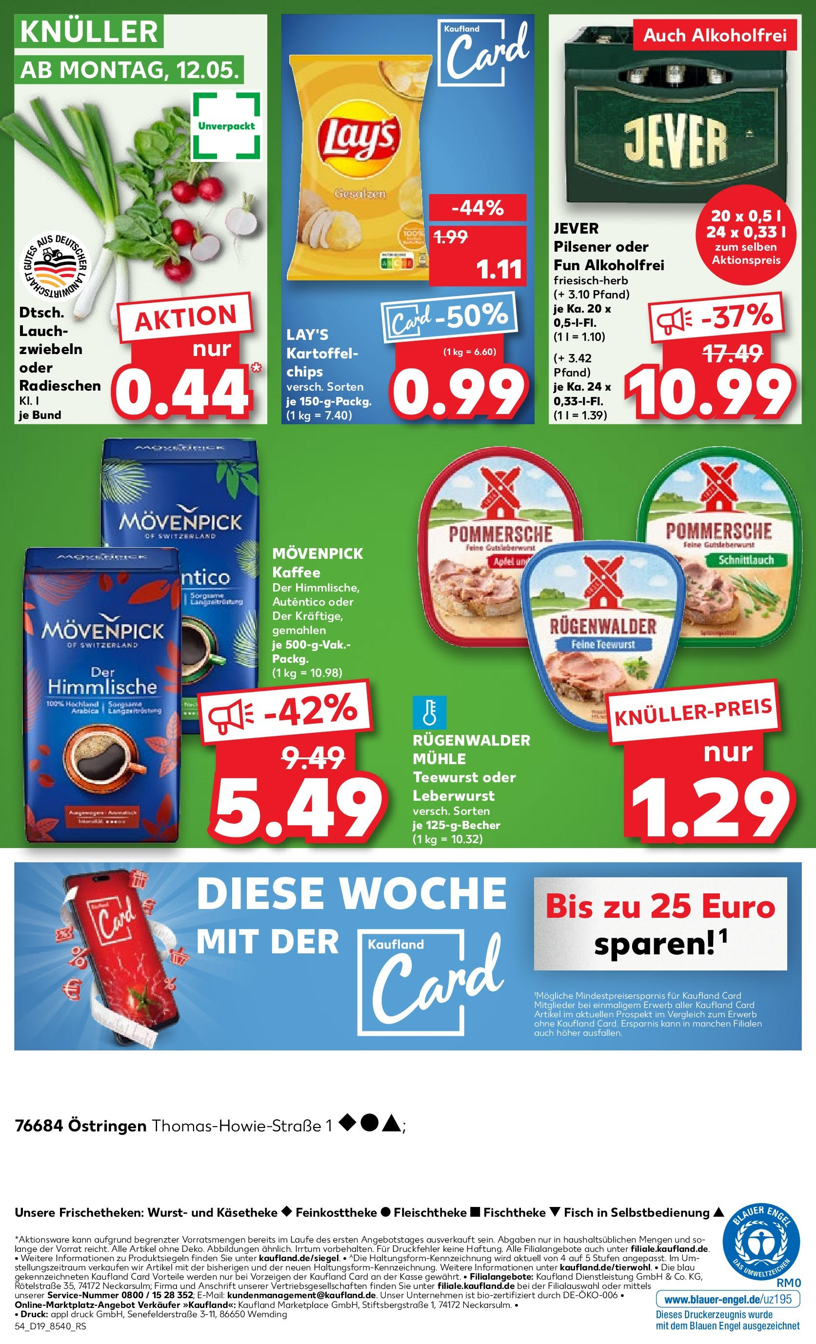 Kaufland - Kaufland: Wochenangebote (ab 07.05.2025) » Angebote Online | Seite: 58 | Produkte: Kaffee, Äpfel, Movenpick kaffee, Chips Kaufland - Kaufland: Wochenangebote (ab 07.05.2025) » Angebote Online zum Blättern | Seite: 58 | Produkte: Kaffee, Äpfel, Movenpick kaffee, Chips