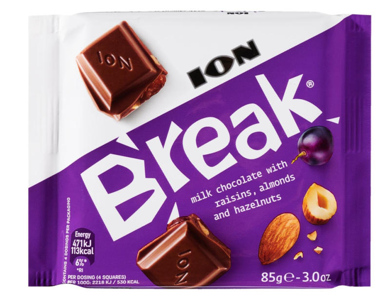Break Млечен шоколад различни видове