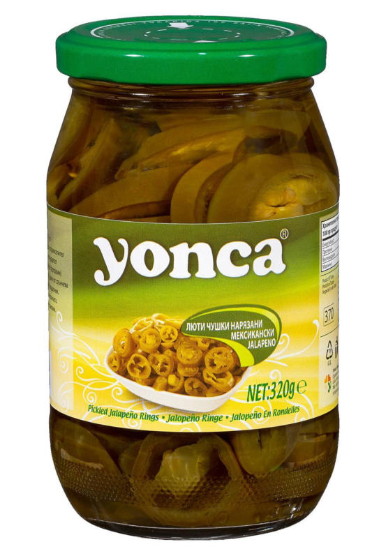 Yonca Халапеньо нарязани