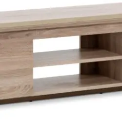 JYSK Comodă TV HASLUND 2 uși stejar deschis