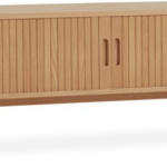 JYSK JYSK Comodă TV LYNGVIG 160cm 2 uși tambur stejar natur