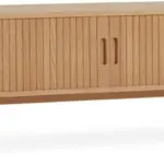 JYSK JYSK Comodă TV LYNGVIG 160cm 2 uși tambur stejar natur