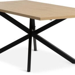 JYSK Masă NORTOFT 95x200 stejar/negru